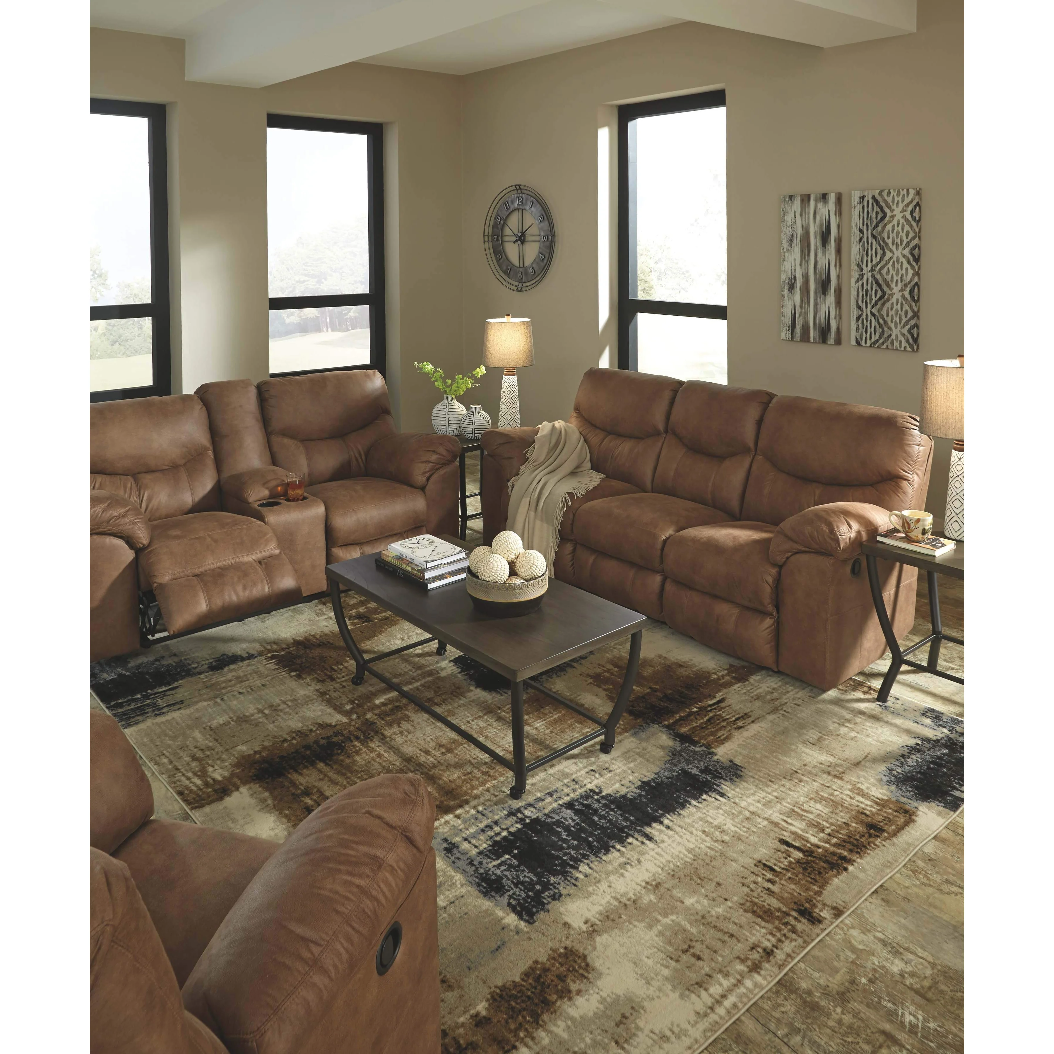 Ashley Boxberg - Light Brown - Reclining Power Sofa - Image 19