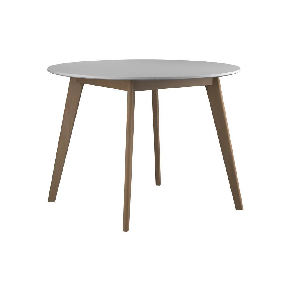 Breckenridge - Round Dining Table - White - Image 2