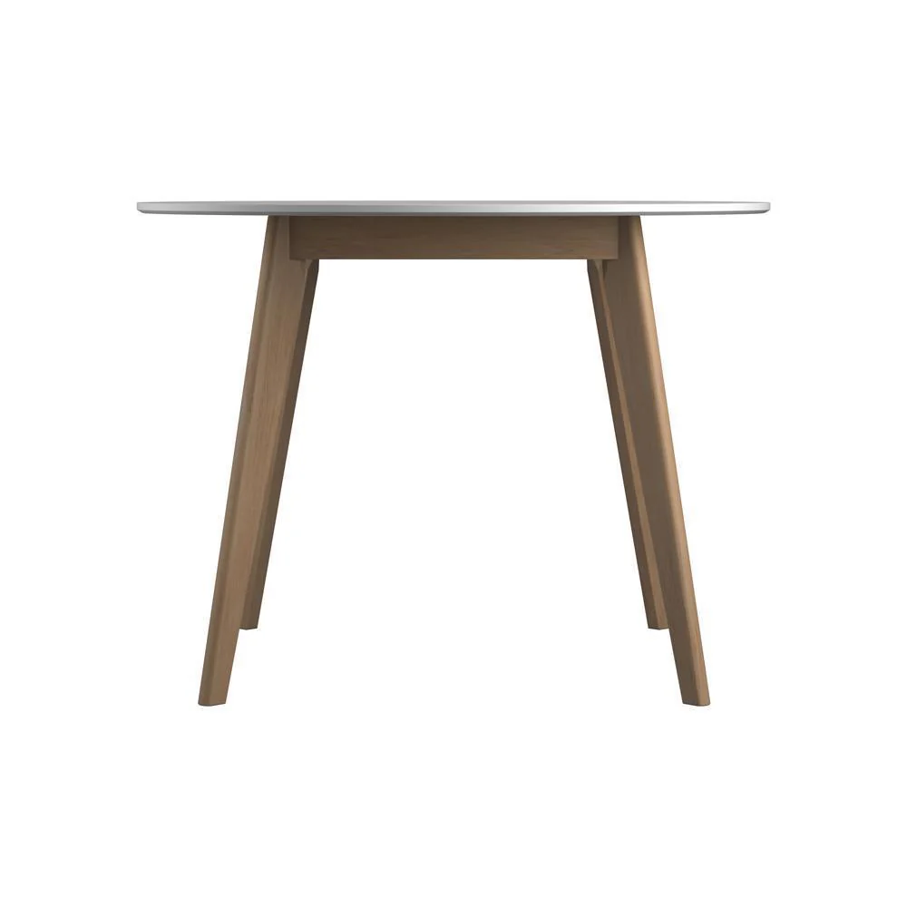 Breckenridge - Round Dining Table - White - Image 3