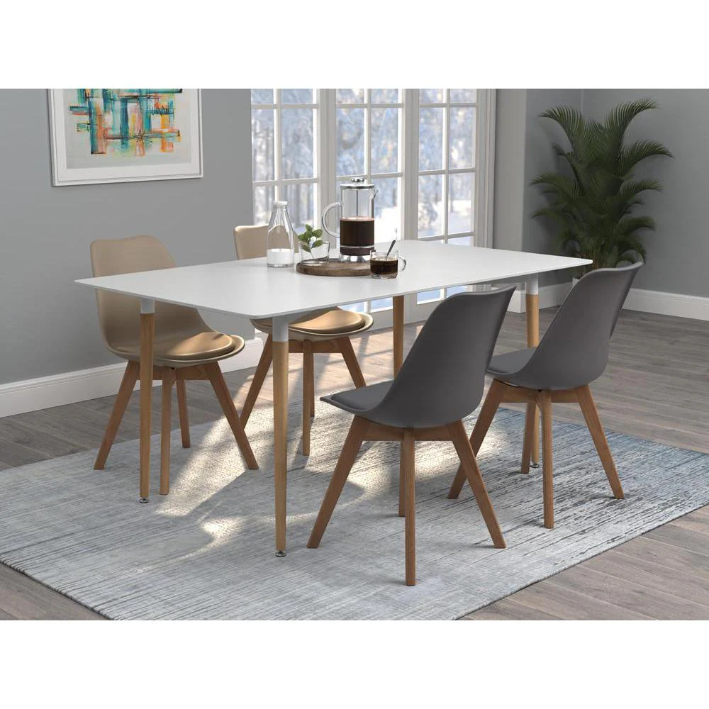Breckenridge Upholstered Side Chairs (set Of 2) - Grey - Image 4