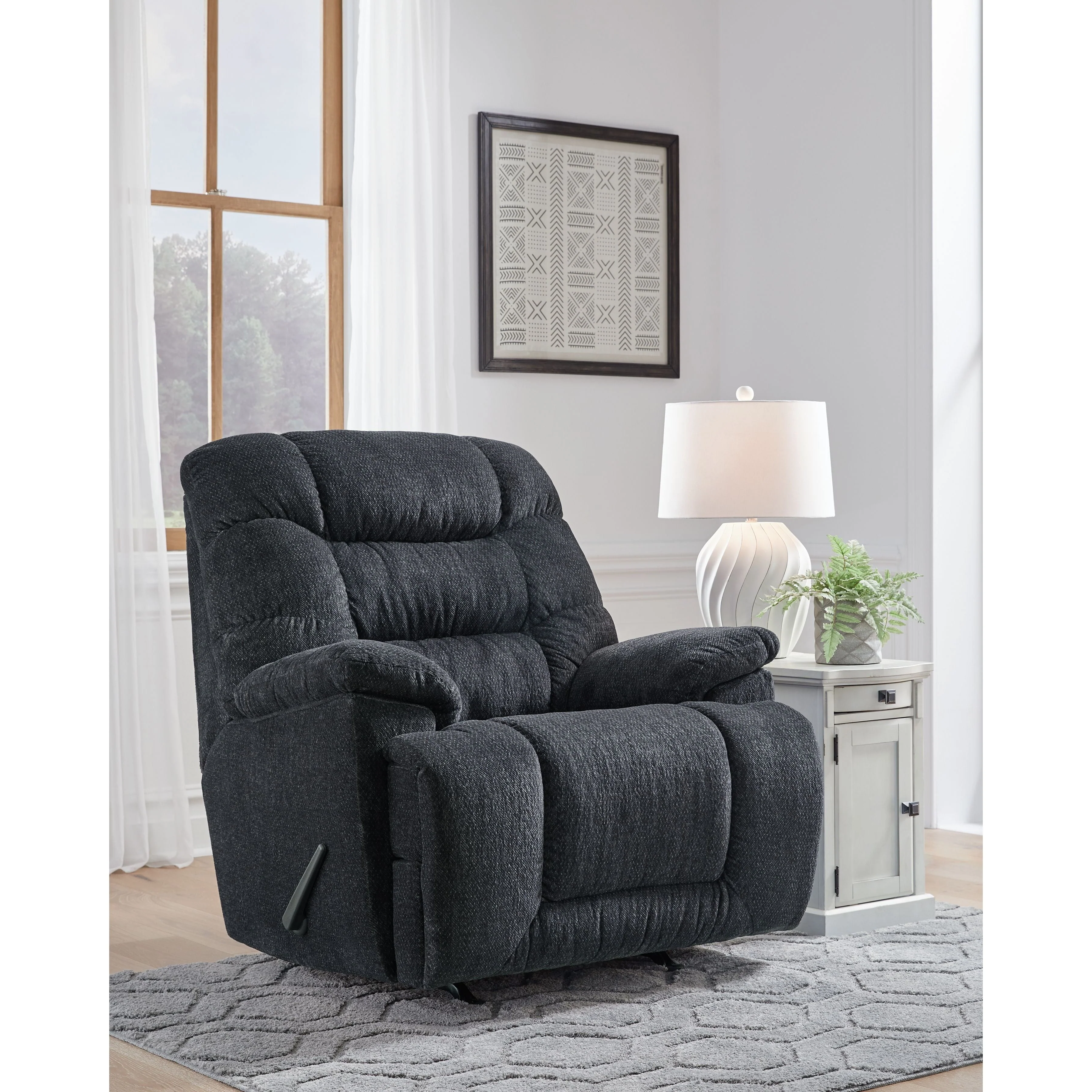 Bridgtrail - Charcoal - Rocker Recliner - Image 2