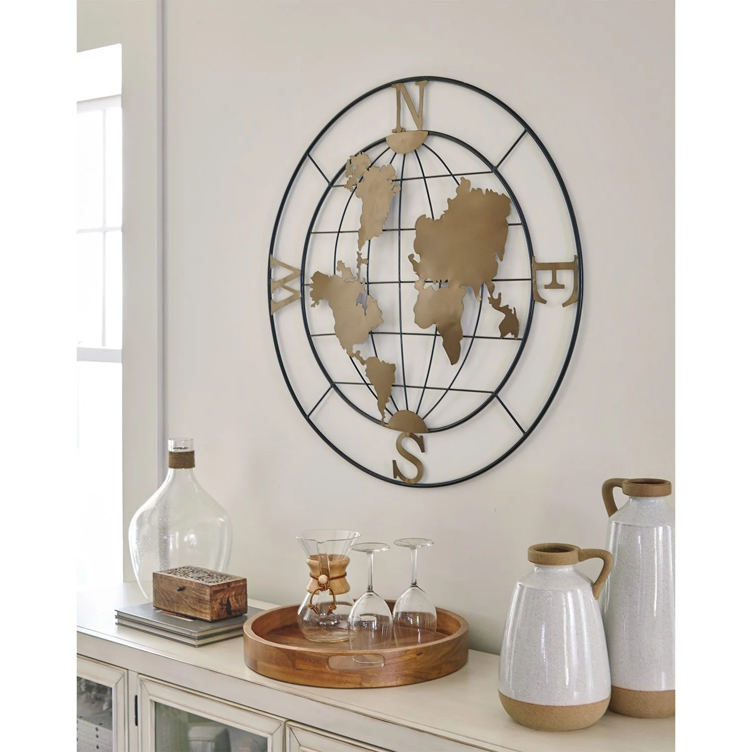 Brinly - Black/gold Finish - Wall Decor - Image 2