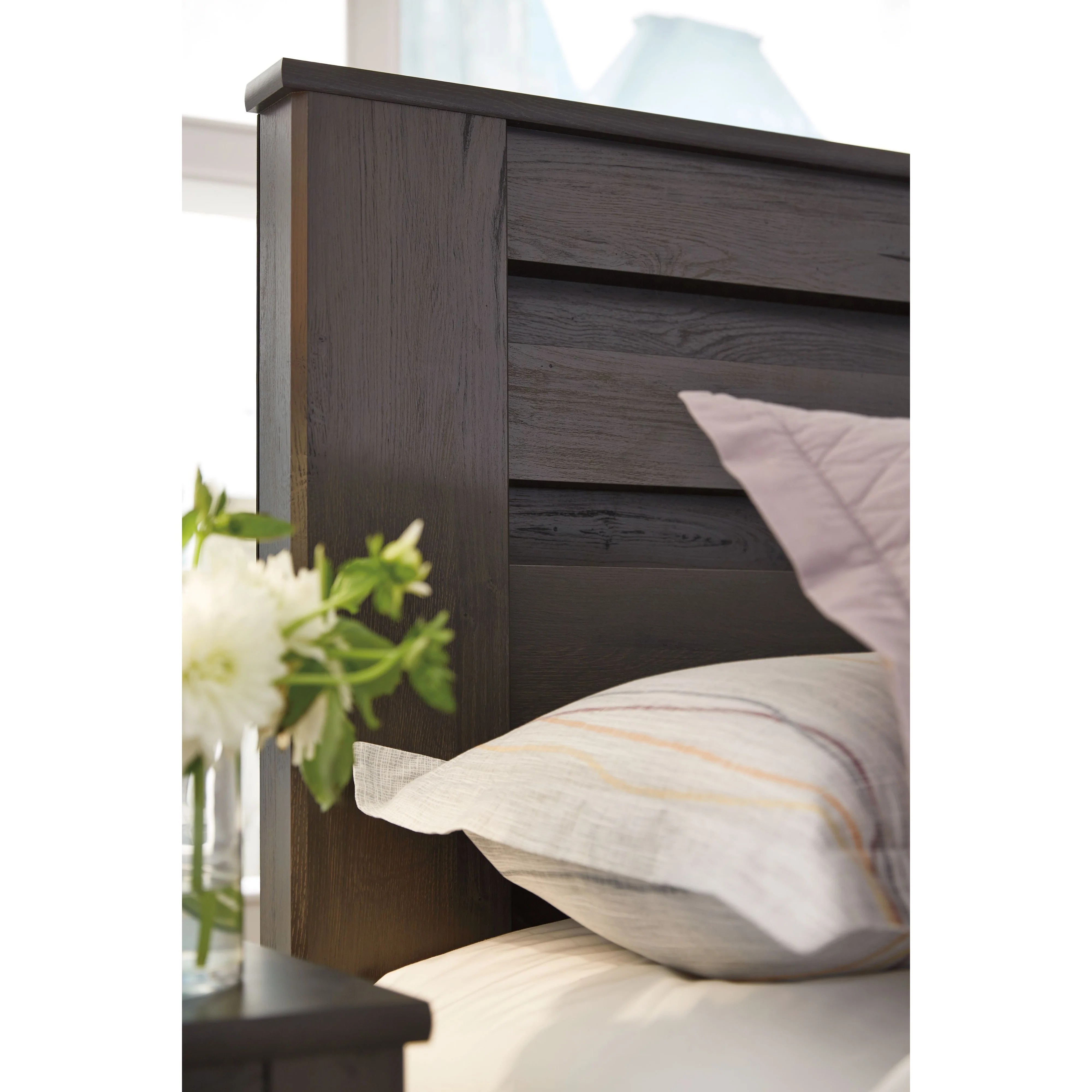 Brinxton - Charcoal - King/cal King Panel Headboard - Image 4