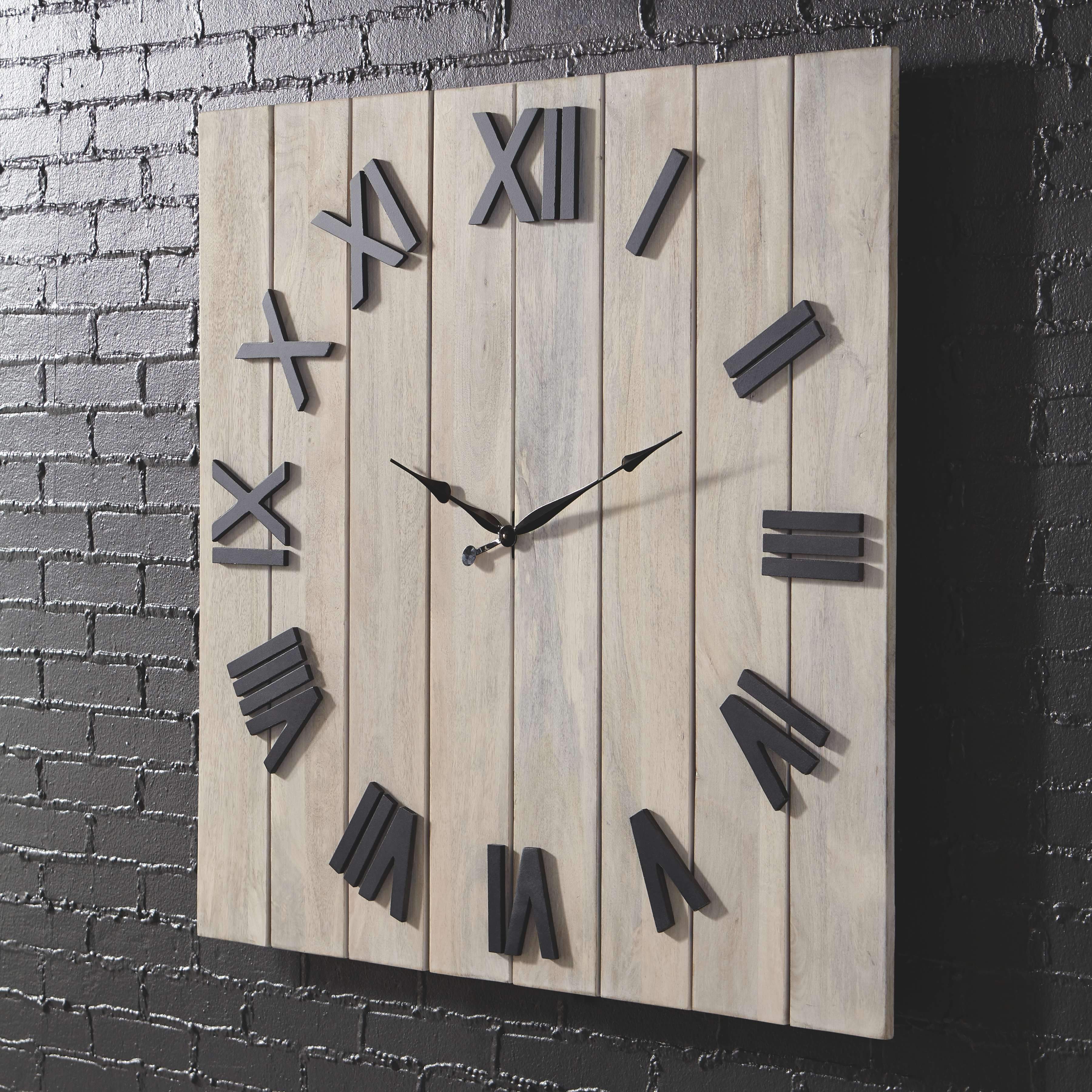 Bronson - Whitewash/black - Wall Clock - Image 8