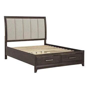 Brueban - Brown - Queen Storage Footboard