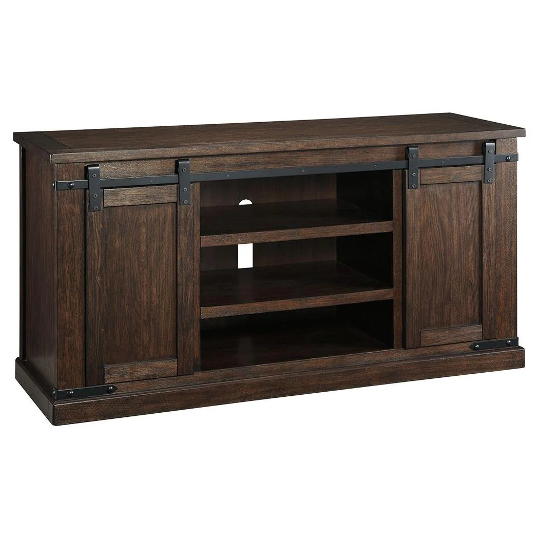 Budmore - Rustic Brown - Large Tv Stand