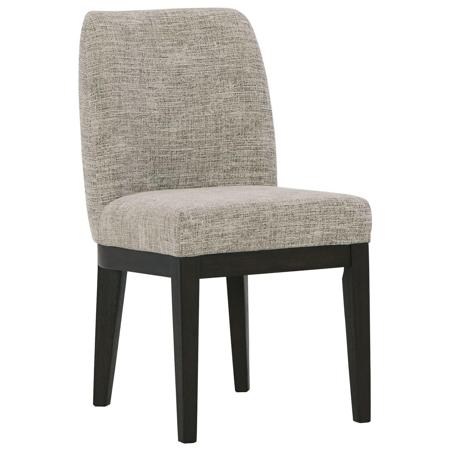 Burkhaus - Dark Brown - Dining Uph Side Chair (2/cn) - Image 3