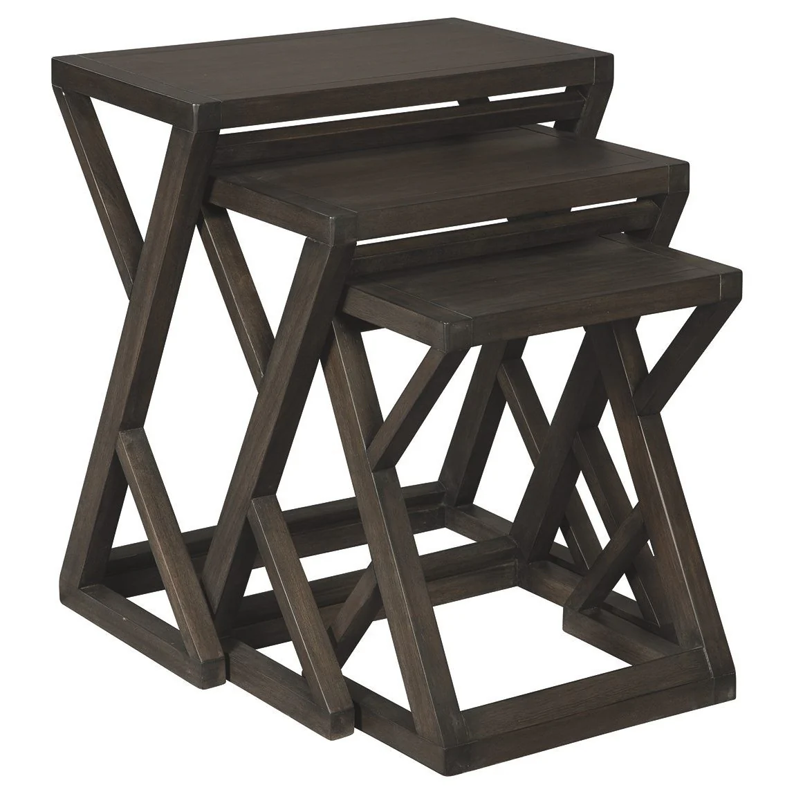 Cairnburg - Brown - Accent Table Set (3/cn)