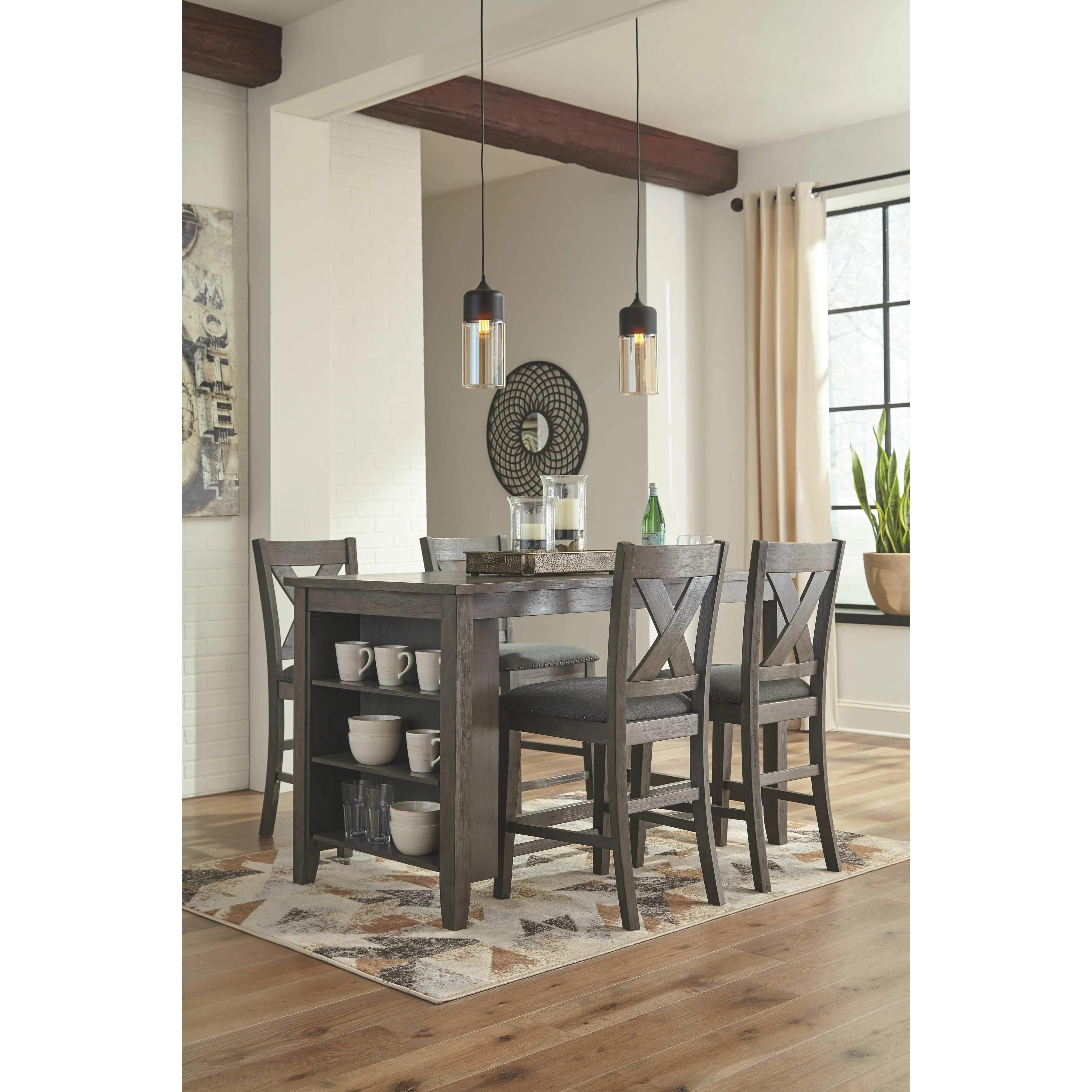 Caitbrook - Gray - Upholstered Barstool (1/cn) - Image 18