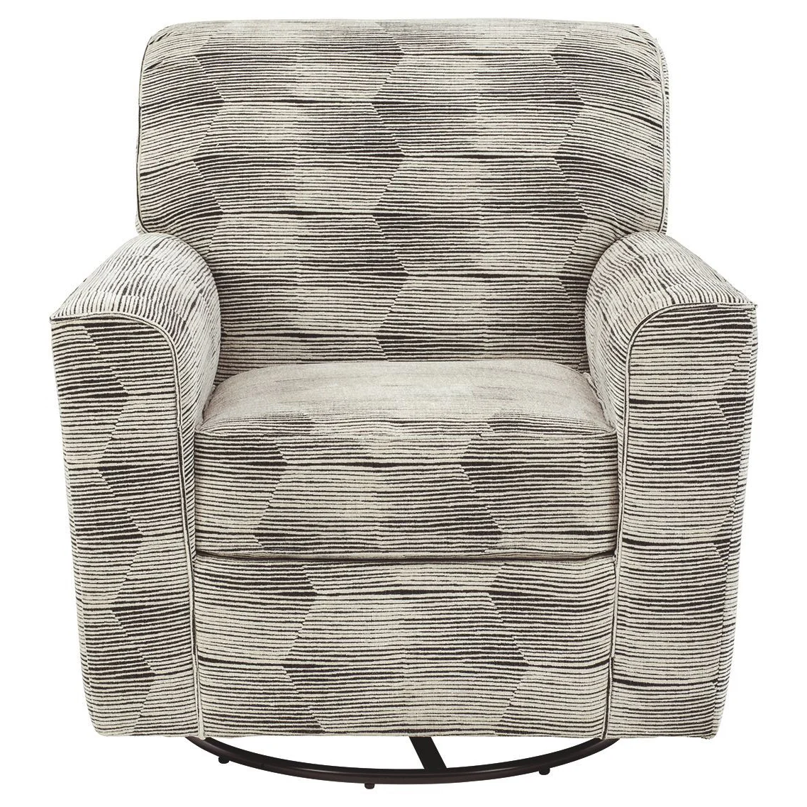 Callisburg - Granite - Swivel Glider Accent Chair - Image 3