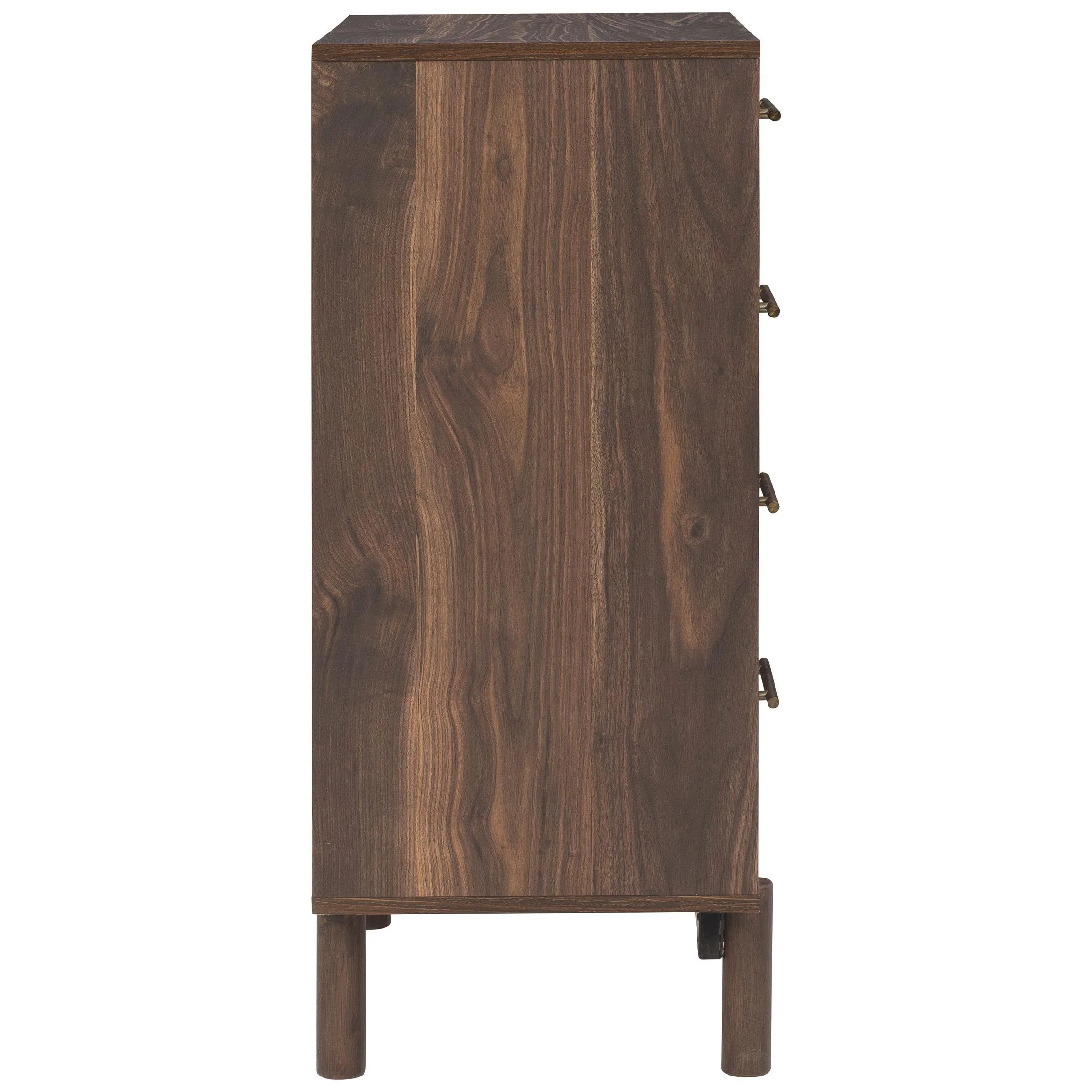 Calverson - Mocha - Four Drawer Chest - Image 5