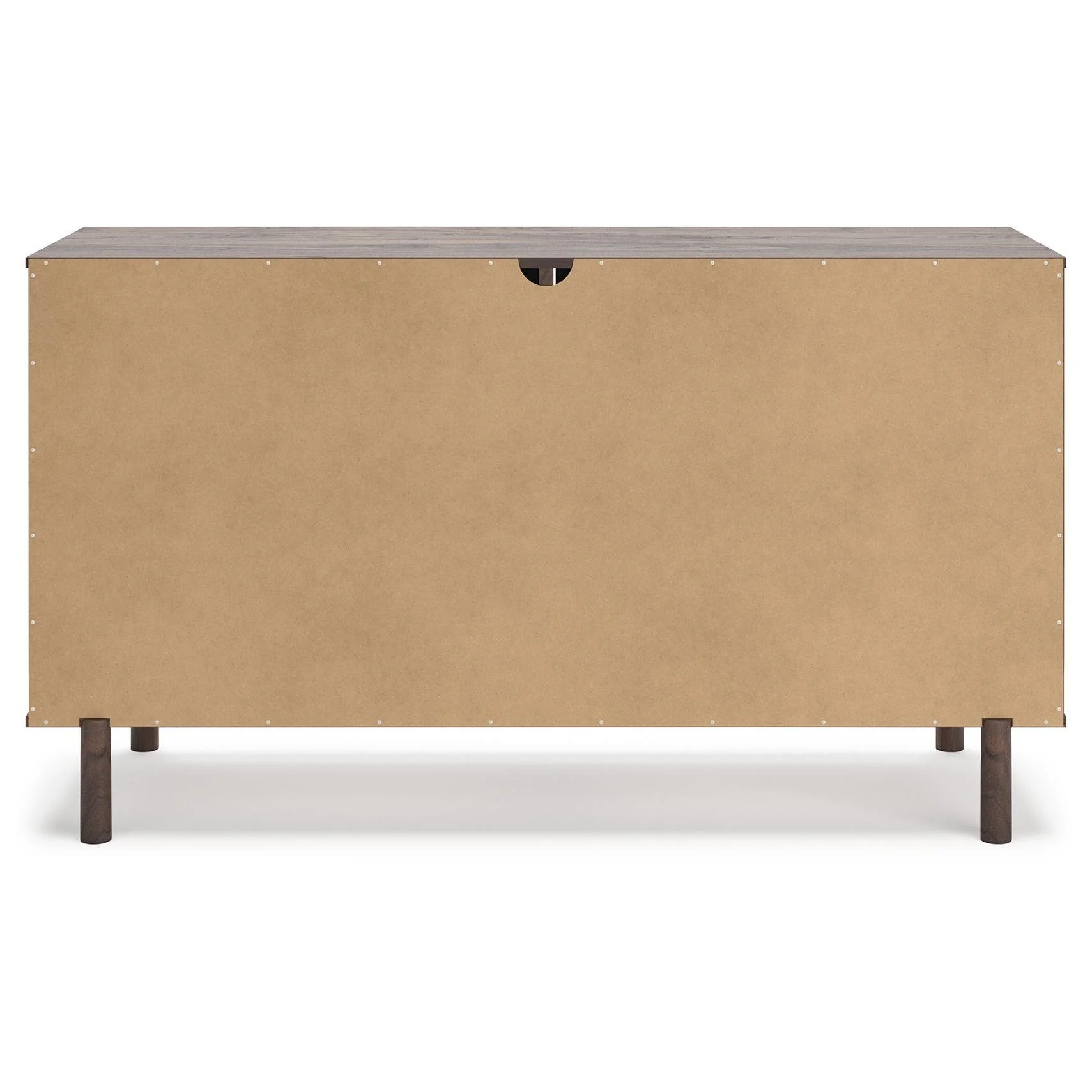 Calverson - Mocha - Six Drawer Dresser - Medium - Image 7