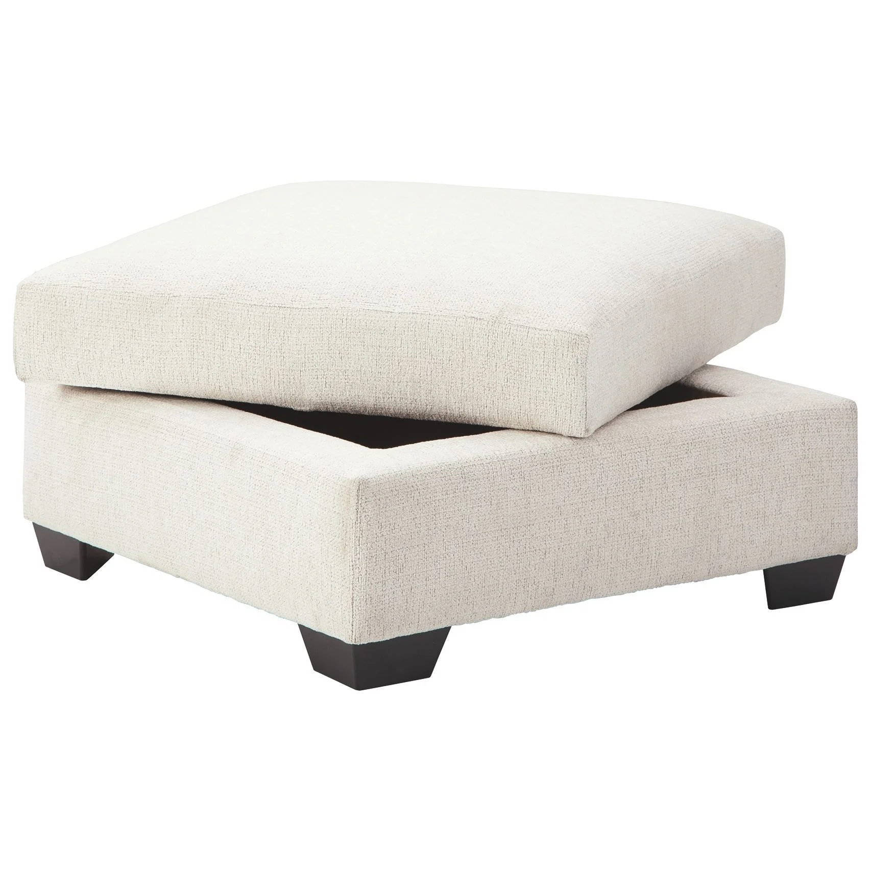Cambri - Snow - Ottoman With Storage - Image 12