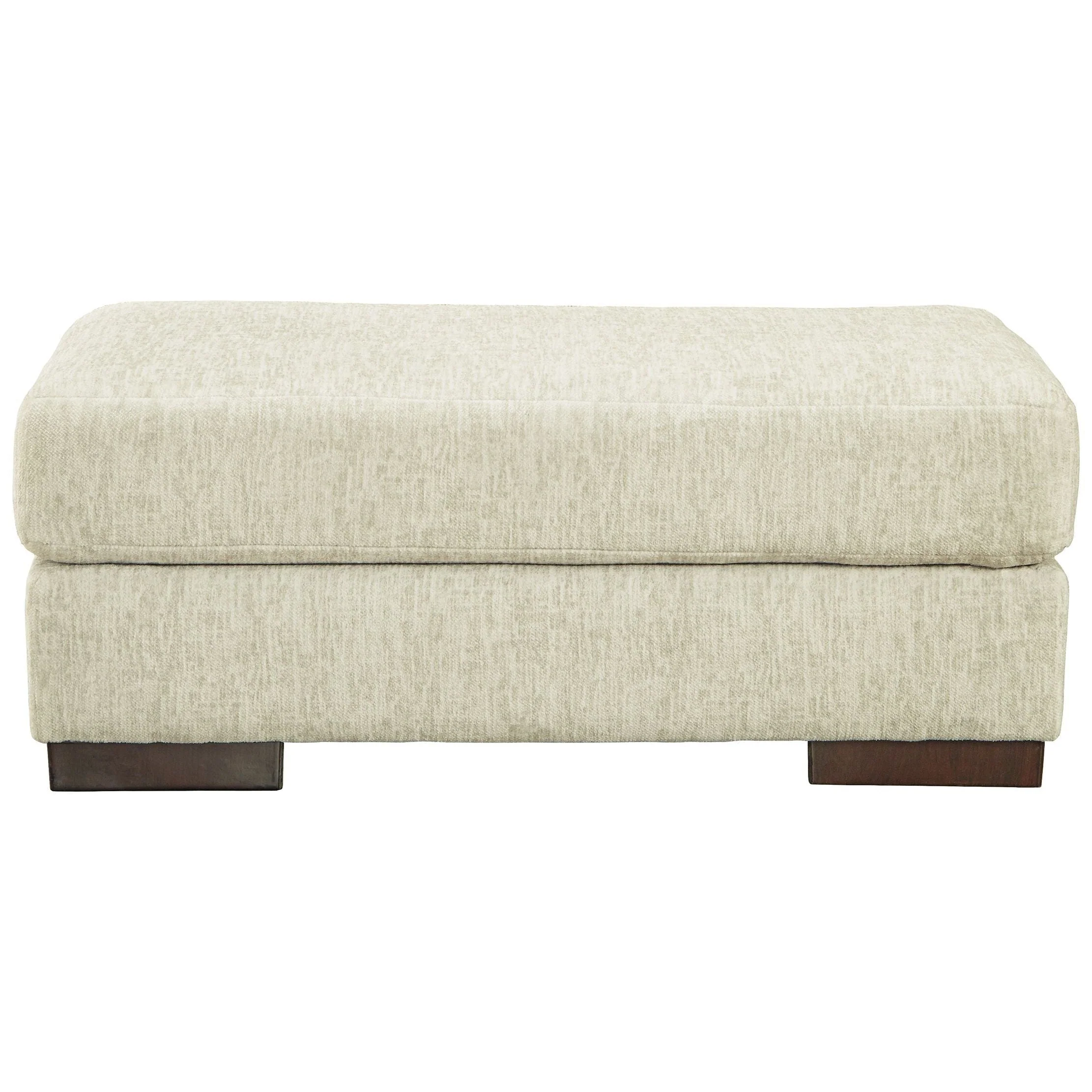 Ashley Caretti Ottoman in Parchment - Image 21