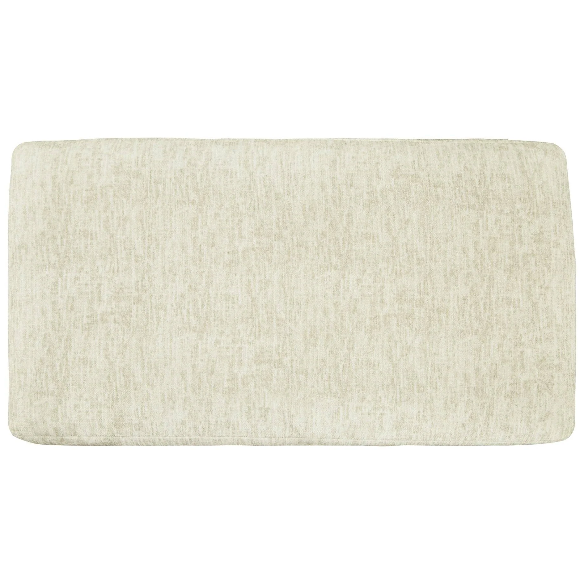 Ashley Caretti Ottoman in Parchment - Image 5