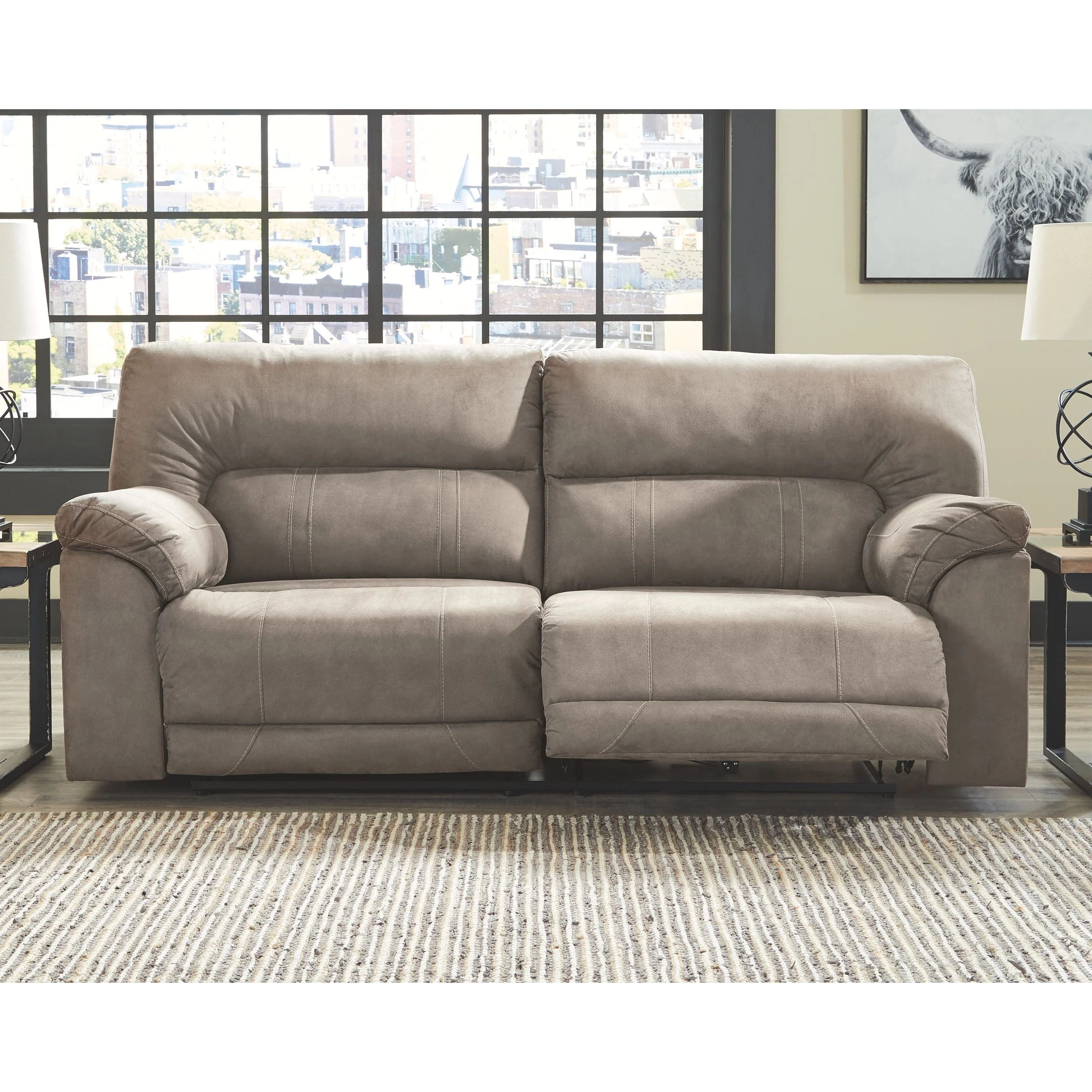 Cavalcade - Slate - 2 Seat Reclining Power Sofa - Image 2