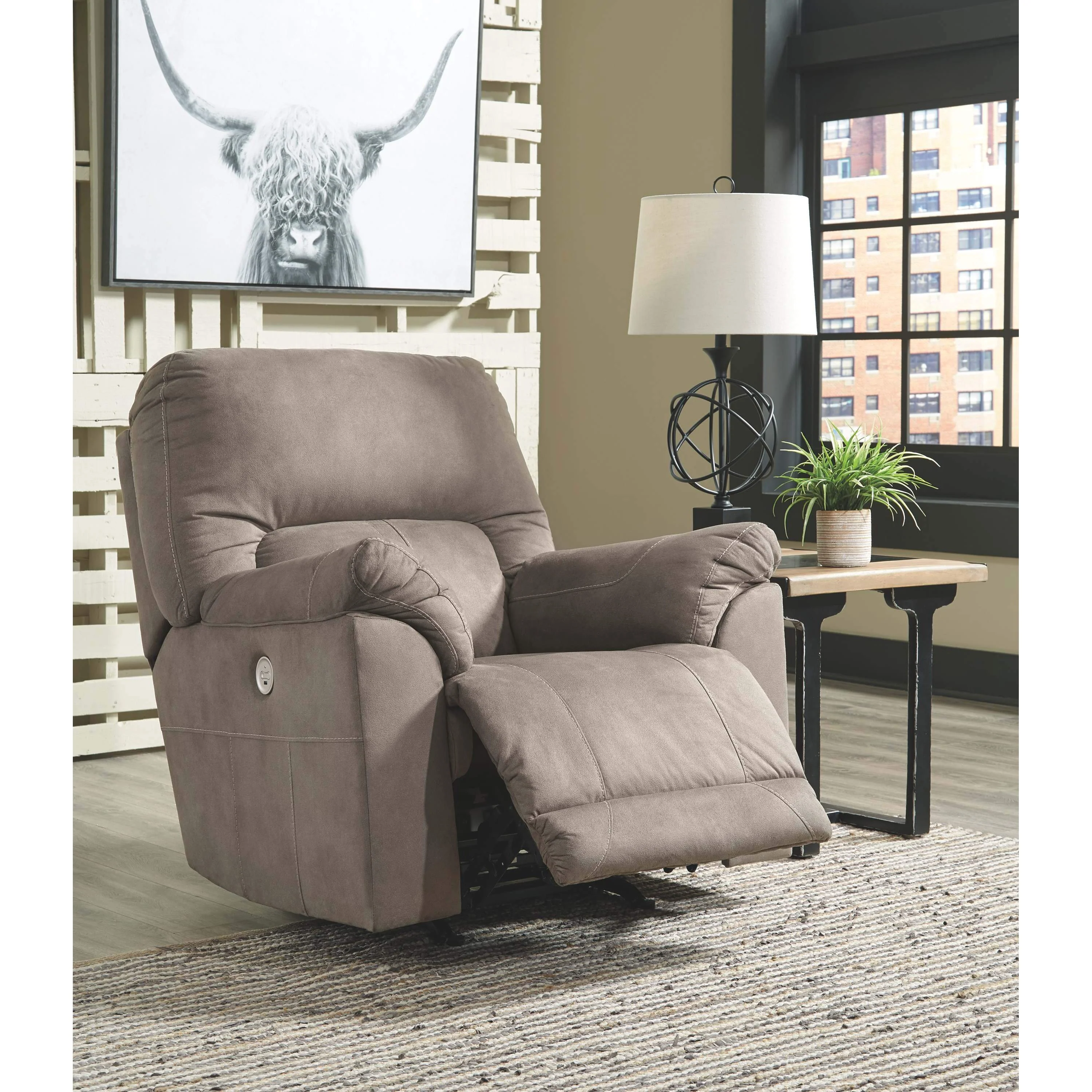 Cavalcade - Slate - Power Rocker Recliner - Image 7