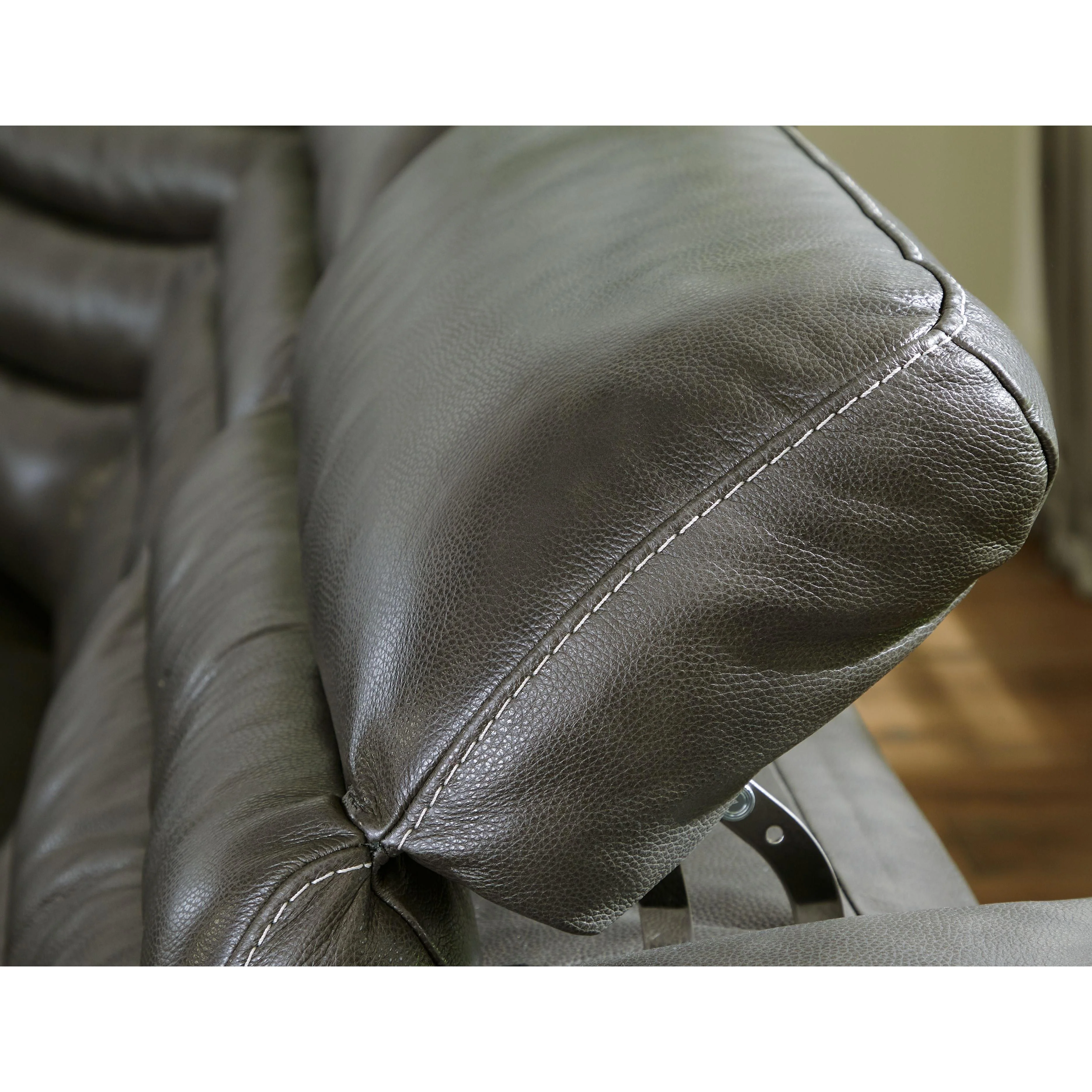 Center Line - Dark Gray - Left Arm Facing Power Recliner 3 Pc Sectional - Image 5