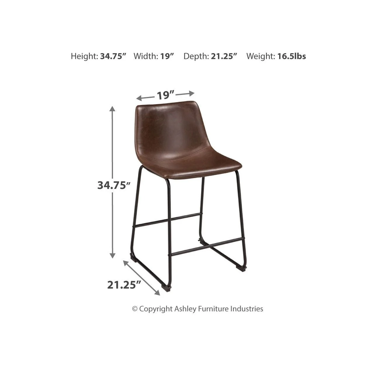 Centiar - Brown - Counter Height Bar Stool (set Of 2) - Image 16