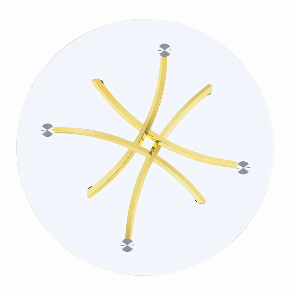 Chanel - Round Dining Table - Yellow - Image 12