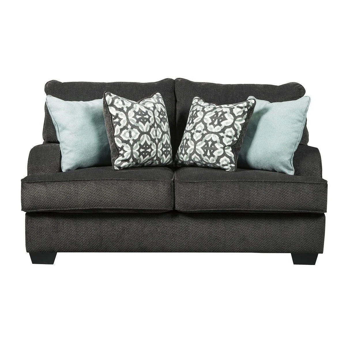 Charenton - Charcoal - Loveseat - Image 3
