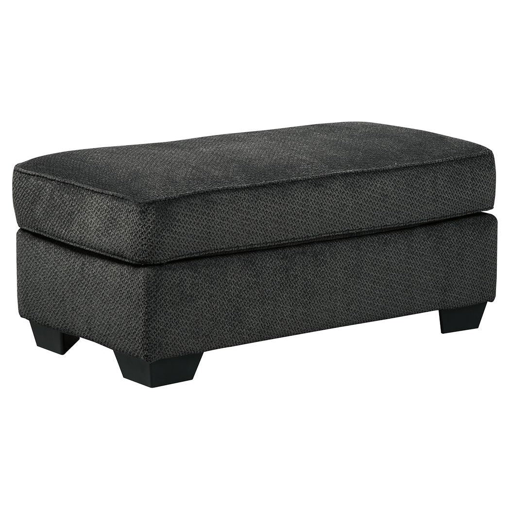 Charenton - Charcoal - Ottoman