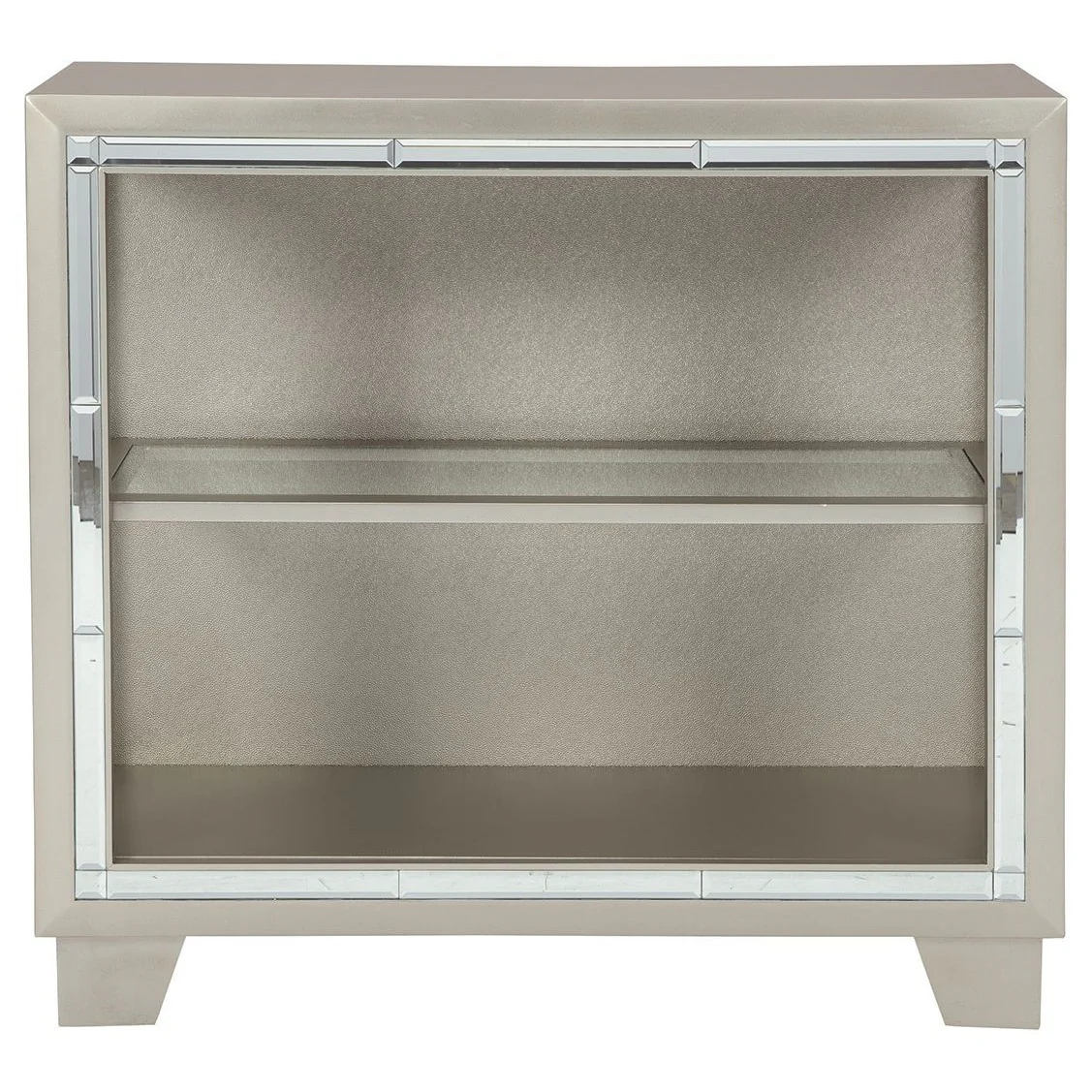Chaseton - Metallic Gray - Accent Cabinet - Image 3