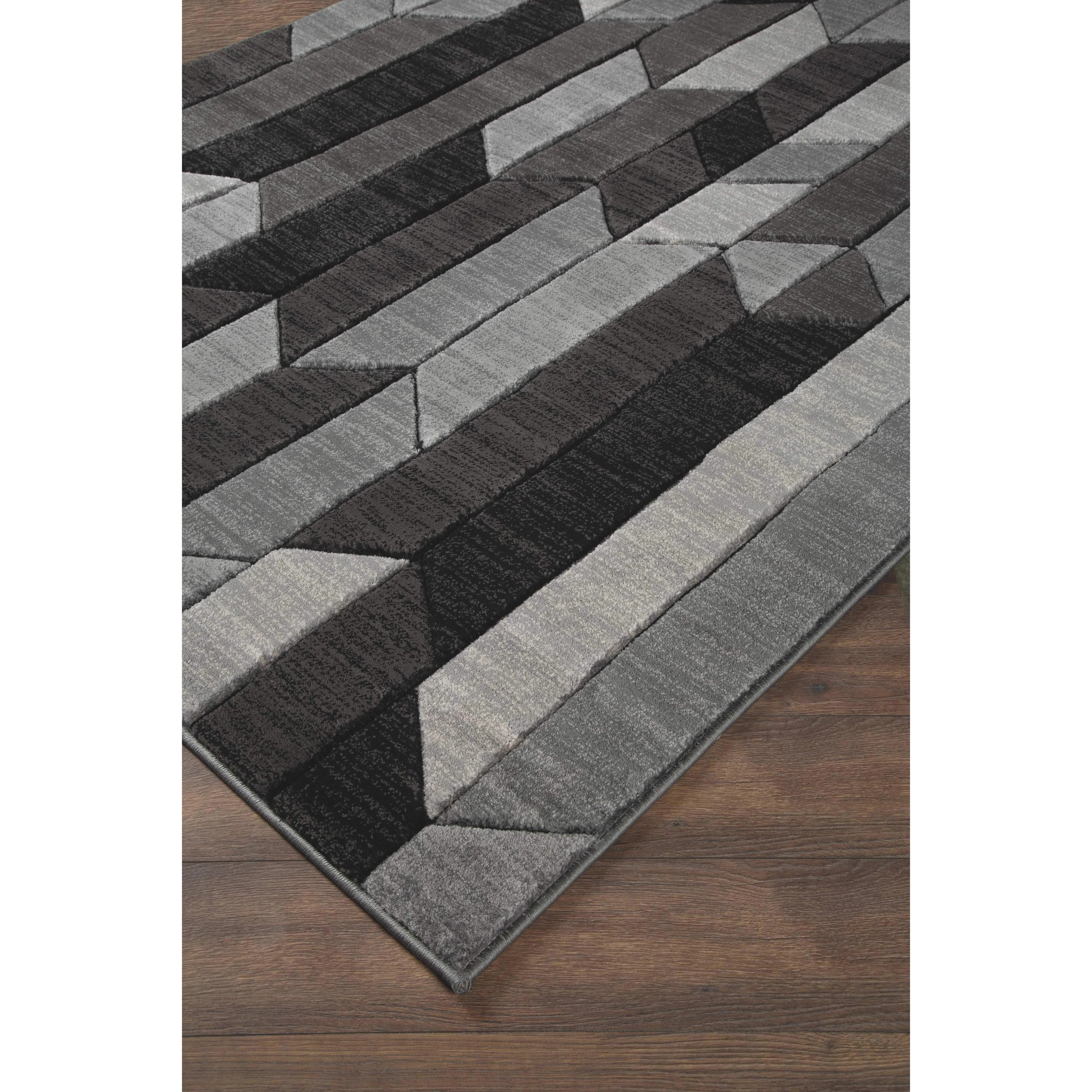 Chayse - Black/gray - Large Rug - Image 2
