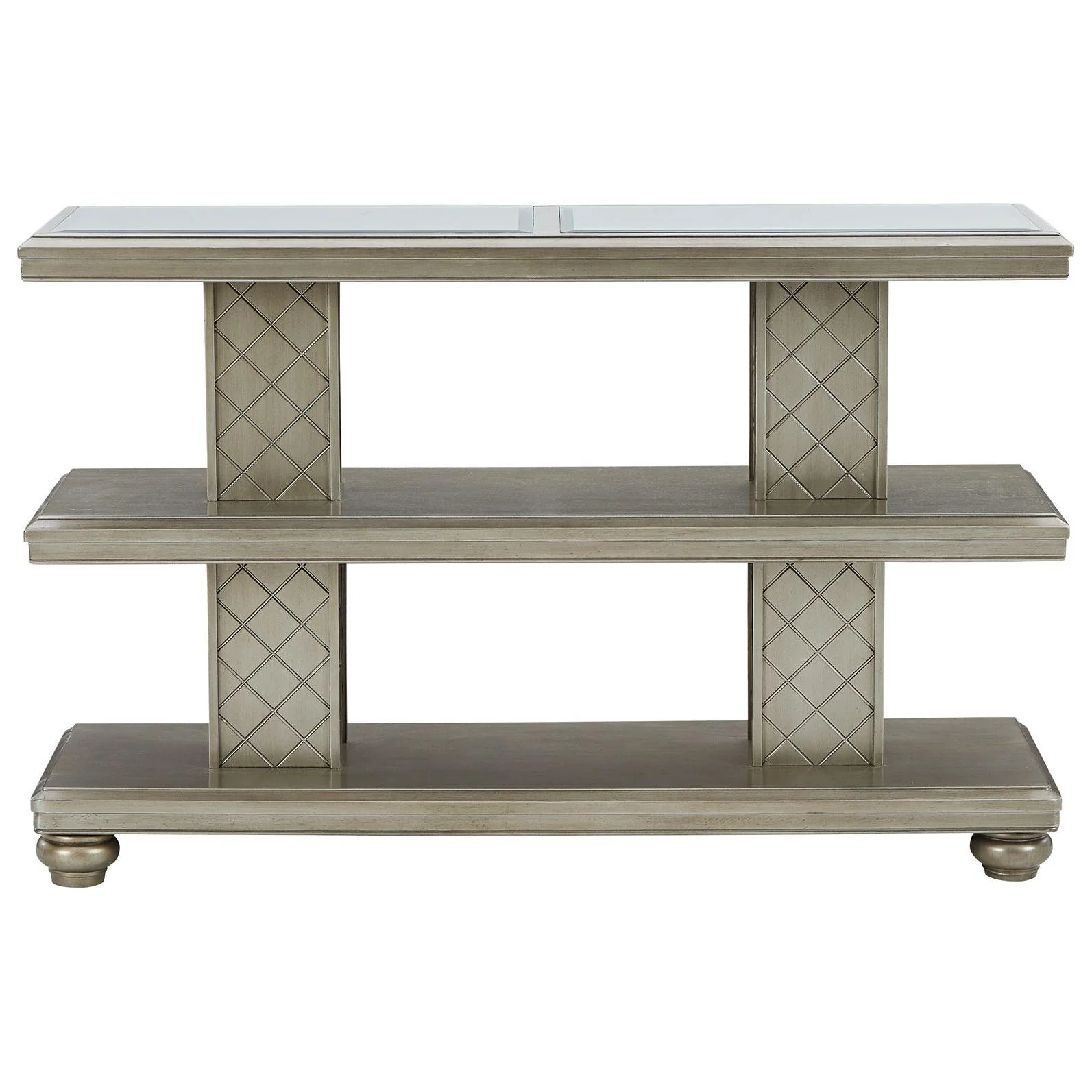 Chevanna - Platinum - Sofa Table - Image 3