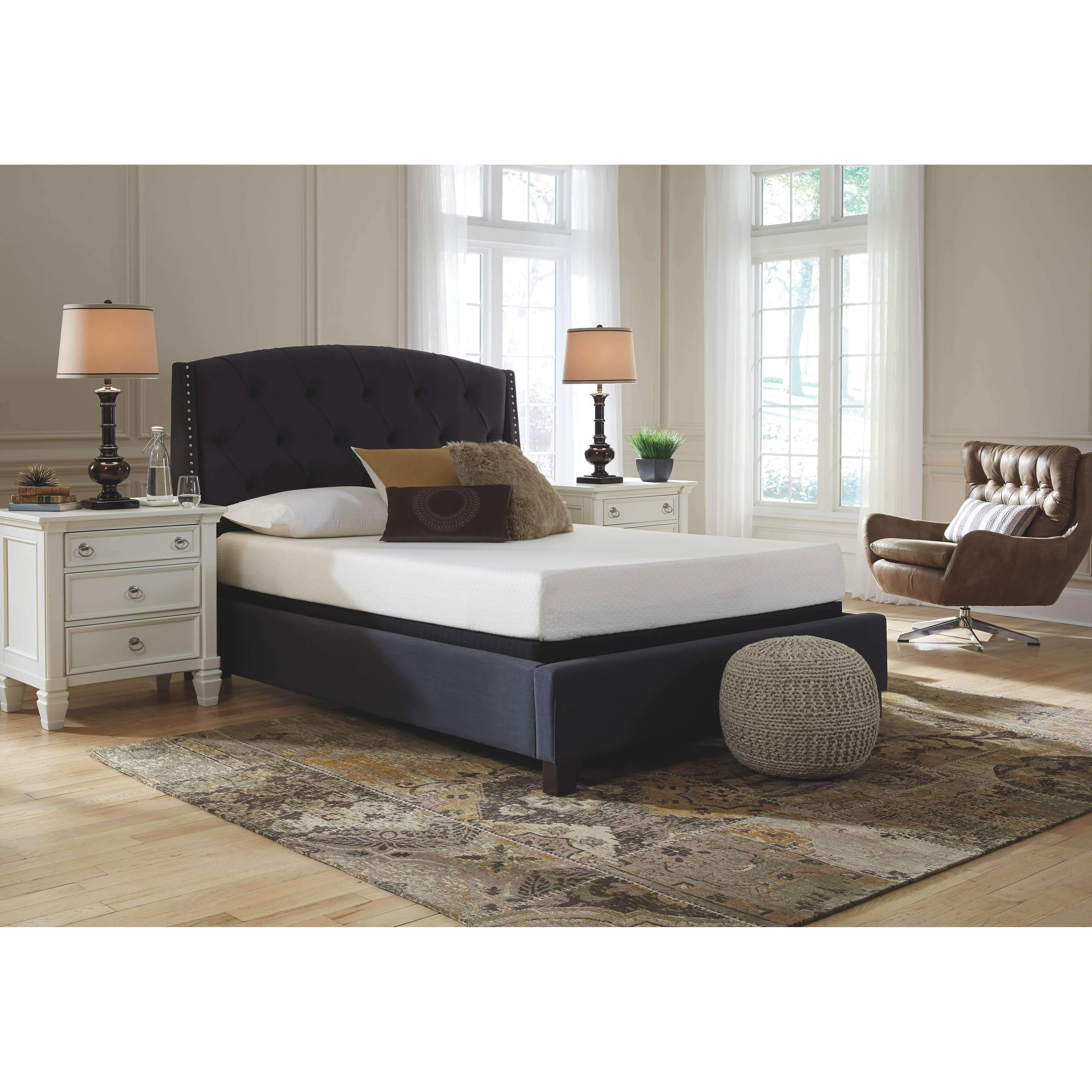Chime - White - Full Mattress - 8-inch - Image 9