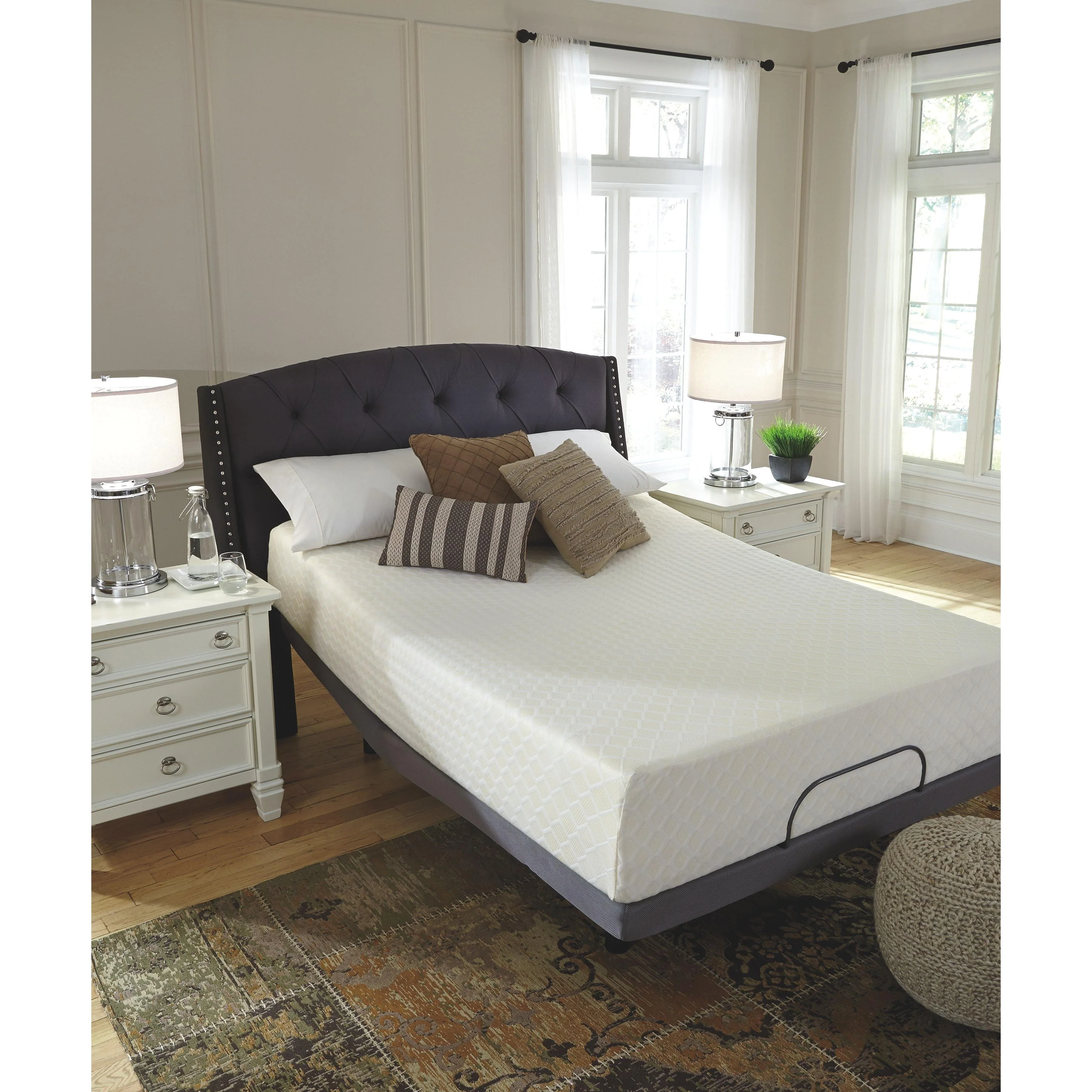 Chime - White - King Mattress - 12-inch - Image 15
