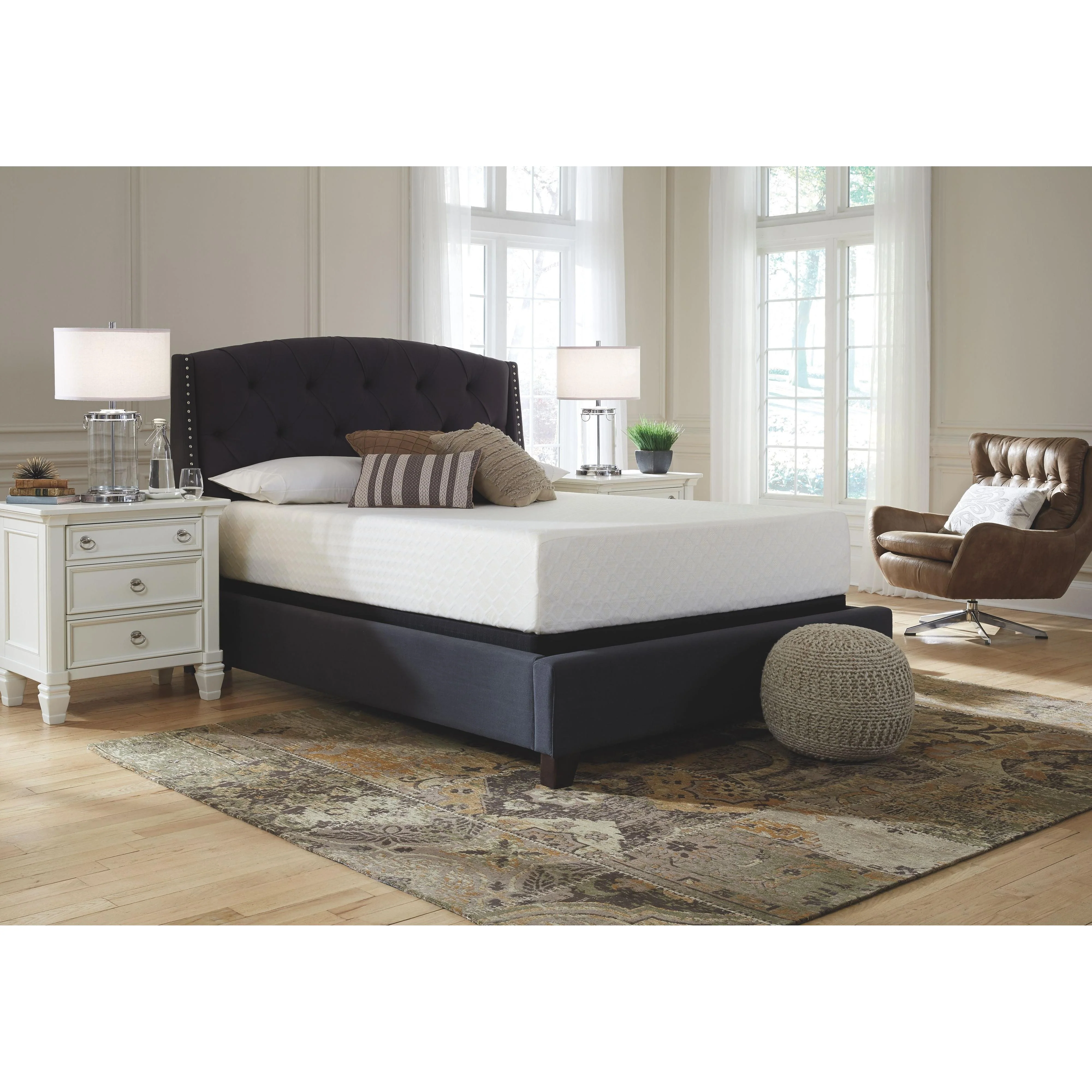 Chime - White - King Mattress - 12-inch - Image 8