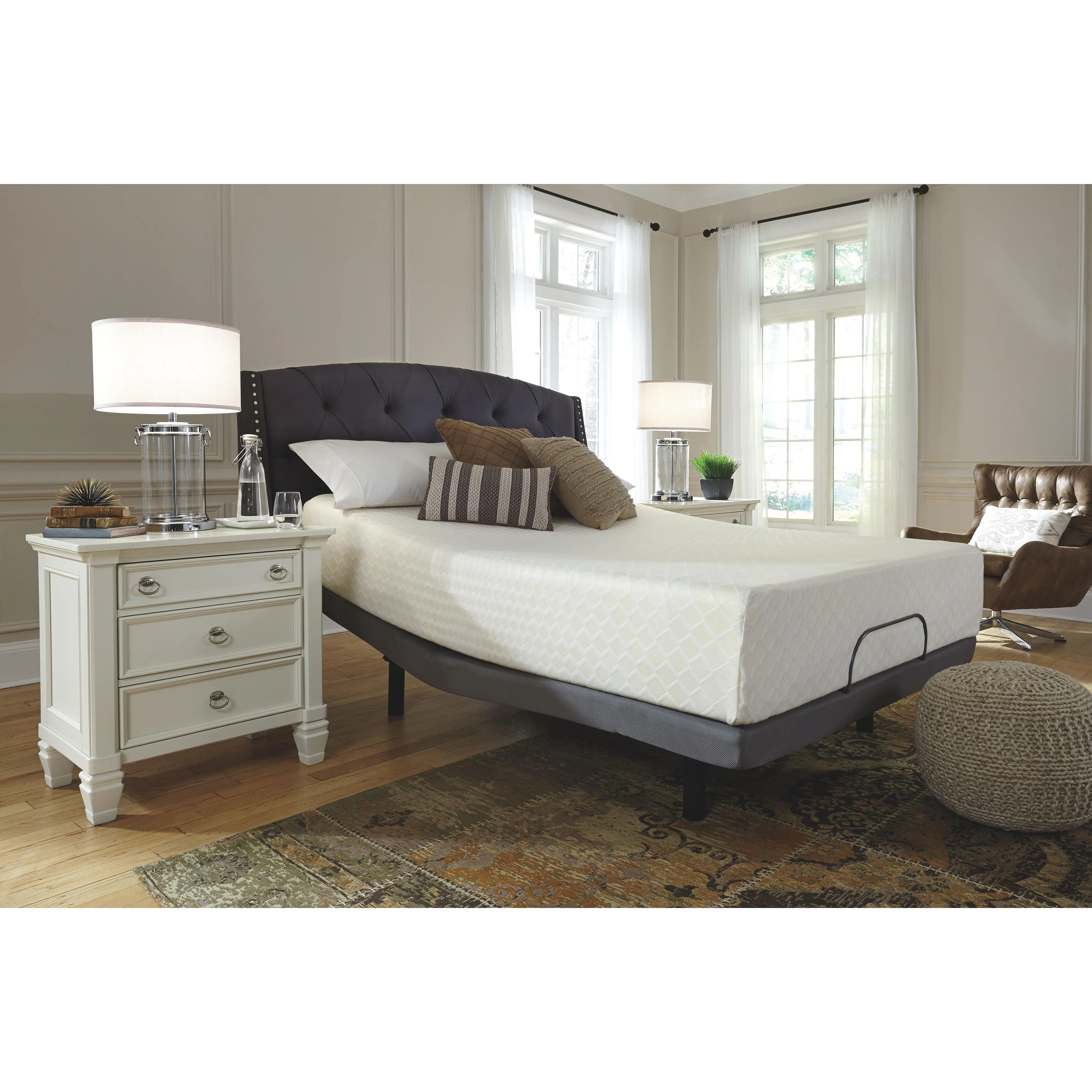 Chime - White - Twin Mattress - 12-inch - Image 15