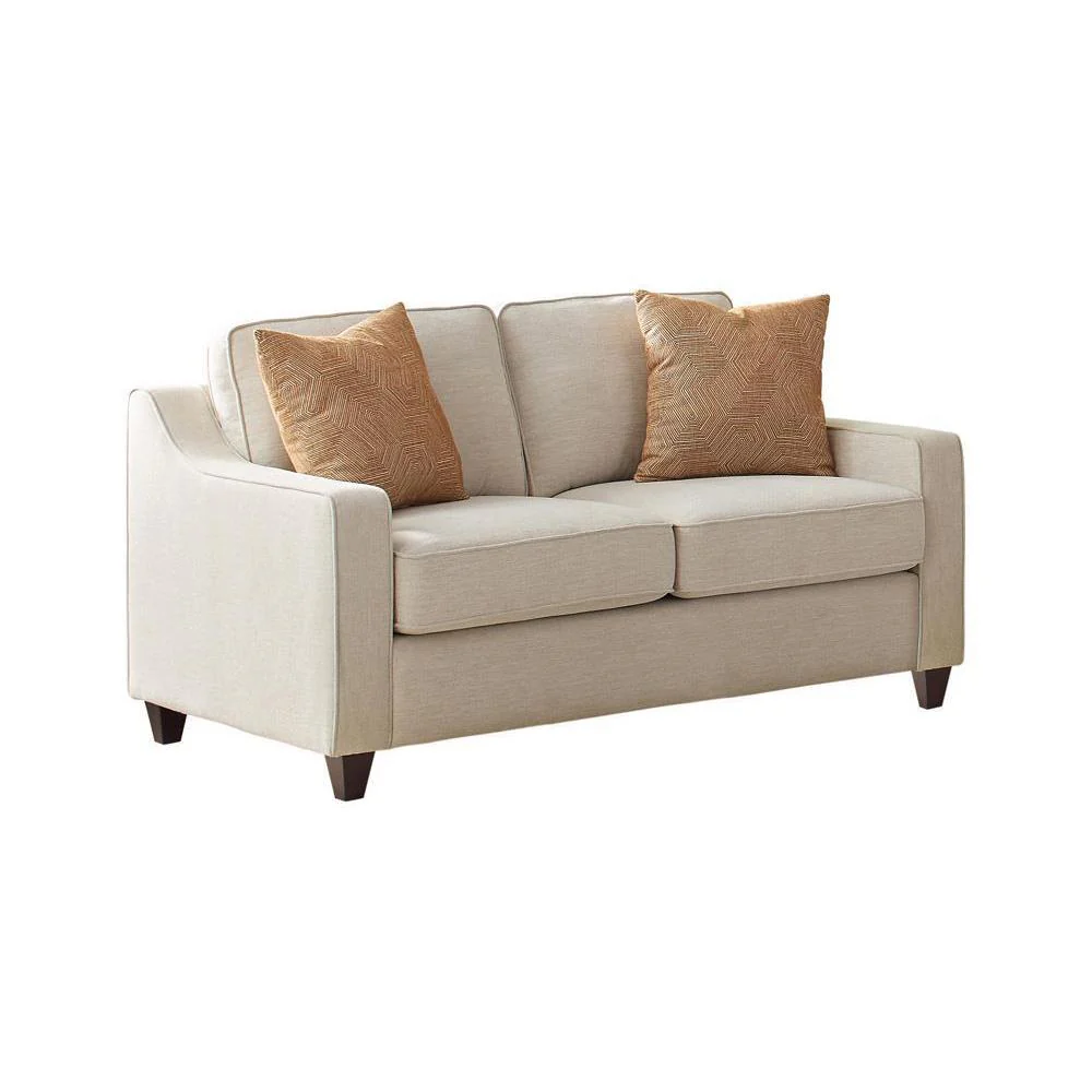 Christine - Loveseat - Beige - Image 2