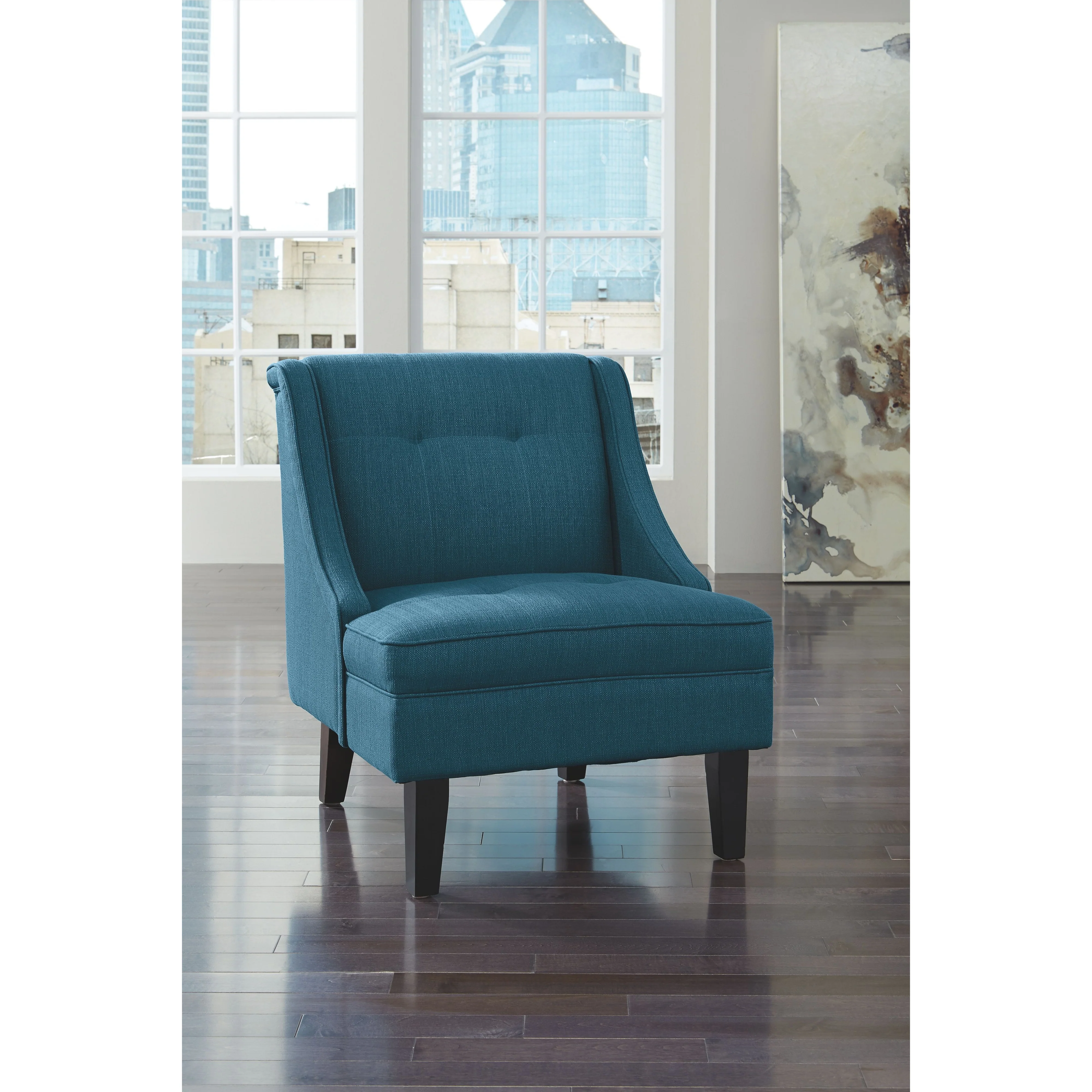 Clarinda - Blue - Accent Chair - Image 8