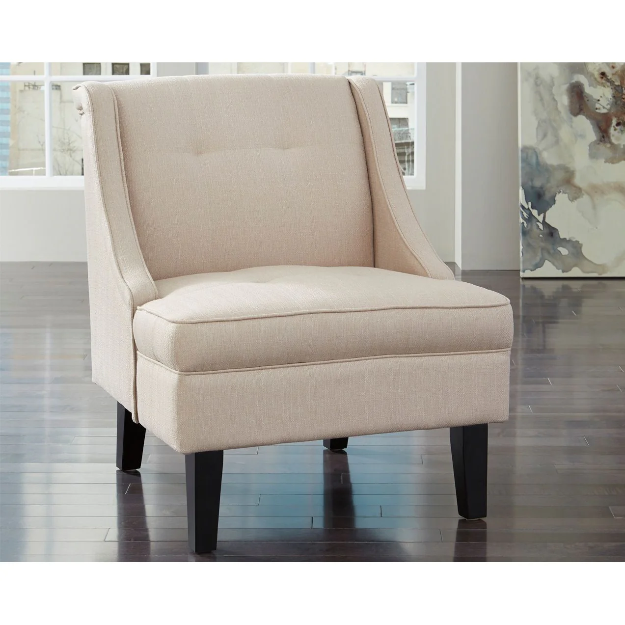 Clarinda - Cream - Accent Chair - Image 4