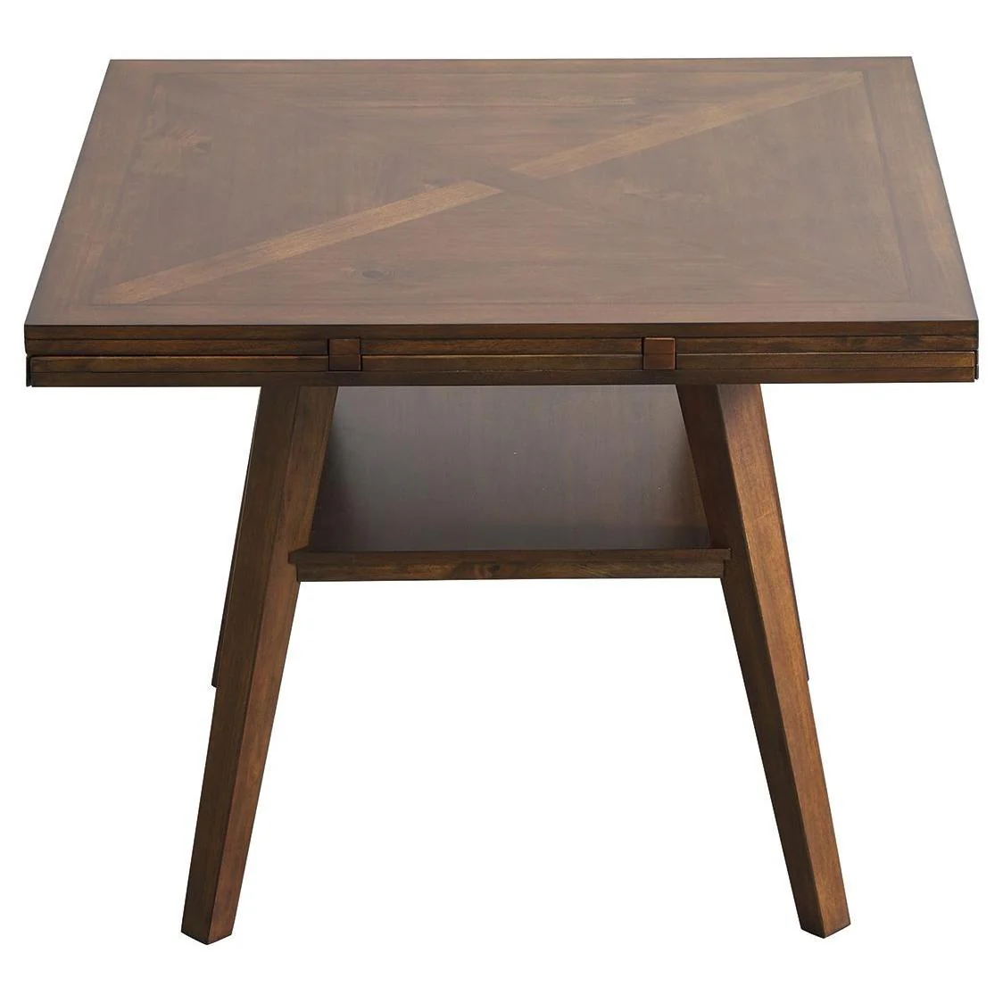 Clazidor - Brown - Round Drop Leaf Counter Table - Image 4
