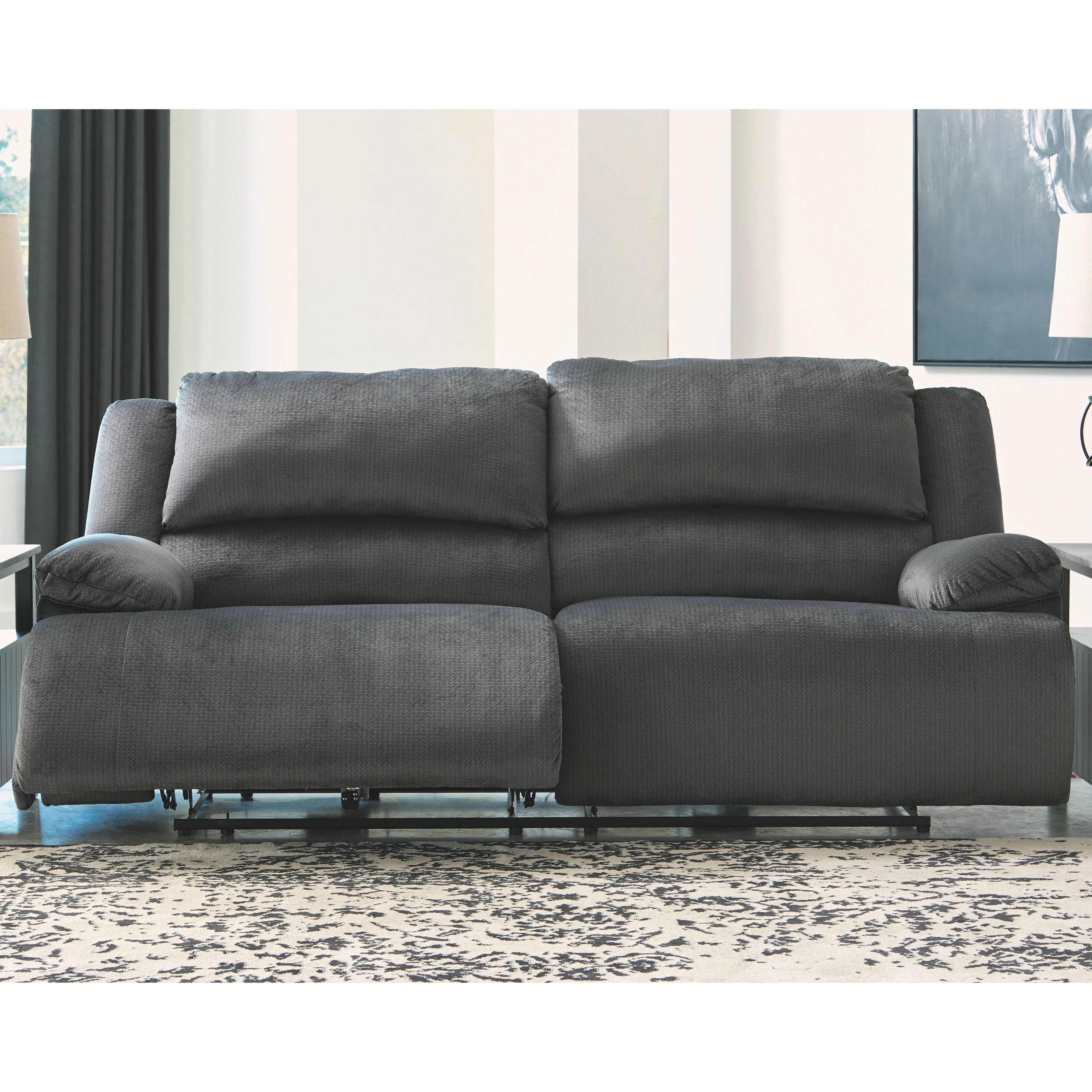 Clonmel - Charcoal - 2 Seat Reclining Power Sofa - Image 2