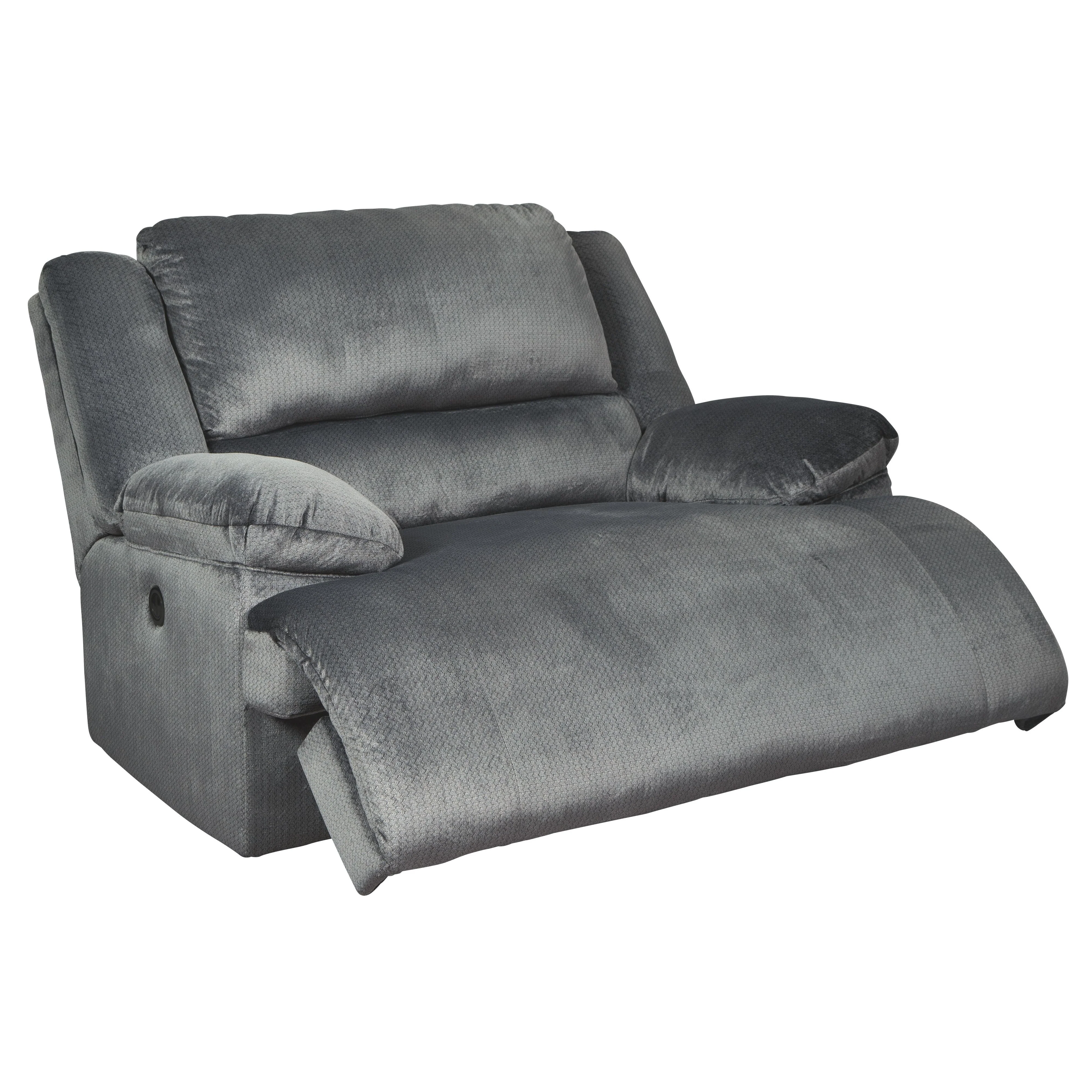 Clonmel - Charcoal - Zero Wall Wide Seat Recliner - Image 10