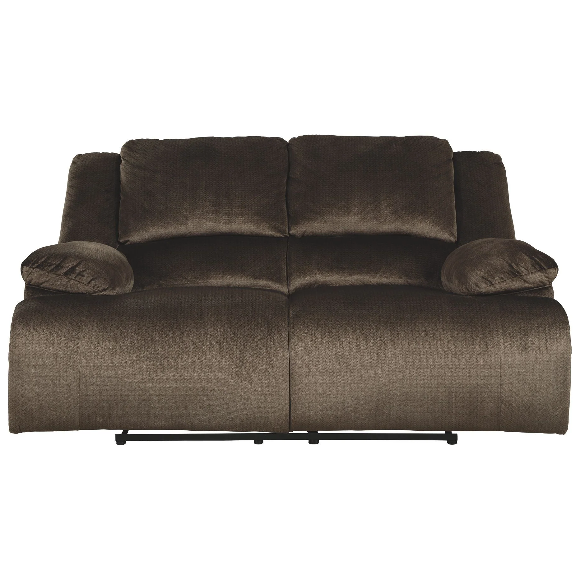 Clonmel - Chocolate - Reclining Power Loveseat - Image 4