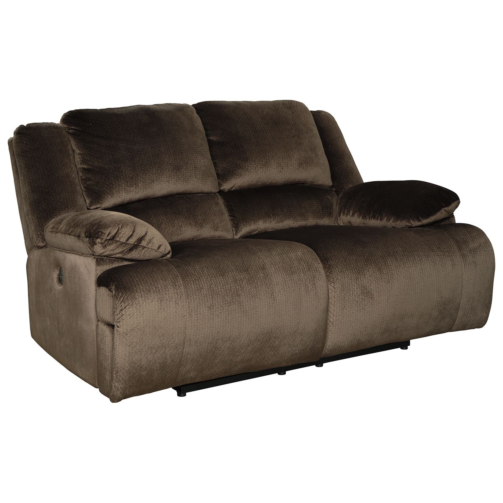Clonmel - Chocolate - Reclining Power Loveseat - Image 7