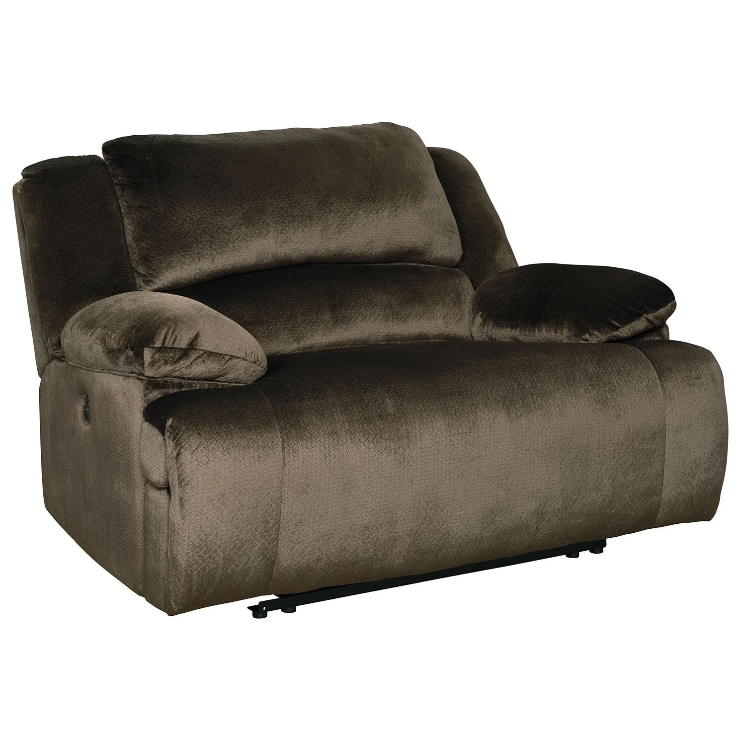 Clonmel - Chocolate - Zero Wall Power Wide Recliner - Image 9