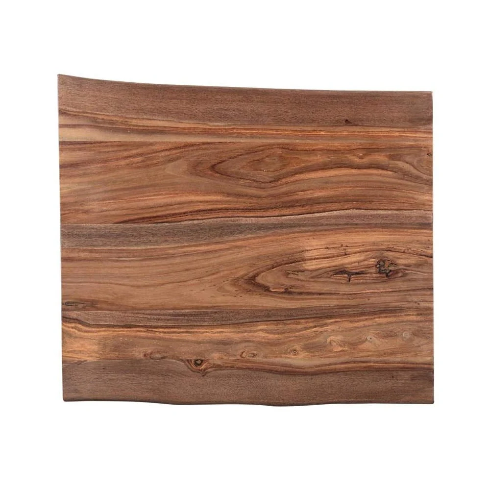 Coast to Coast End Table in Brownstone Nut Brown w/ Metal Legs - Image 2