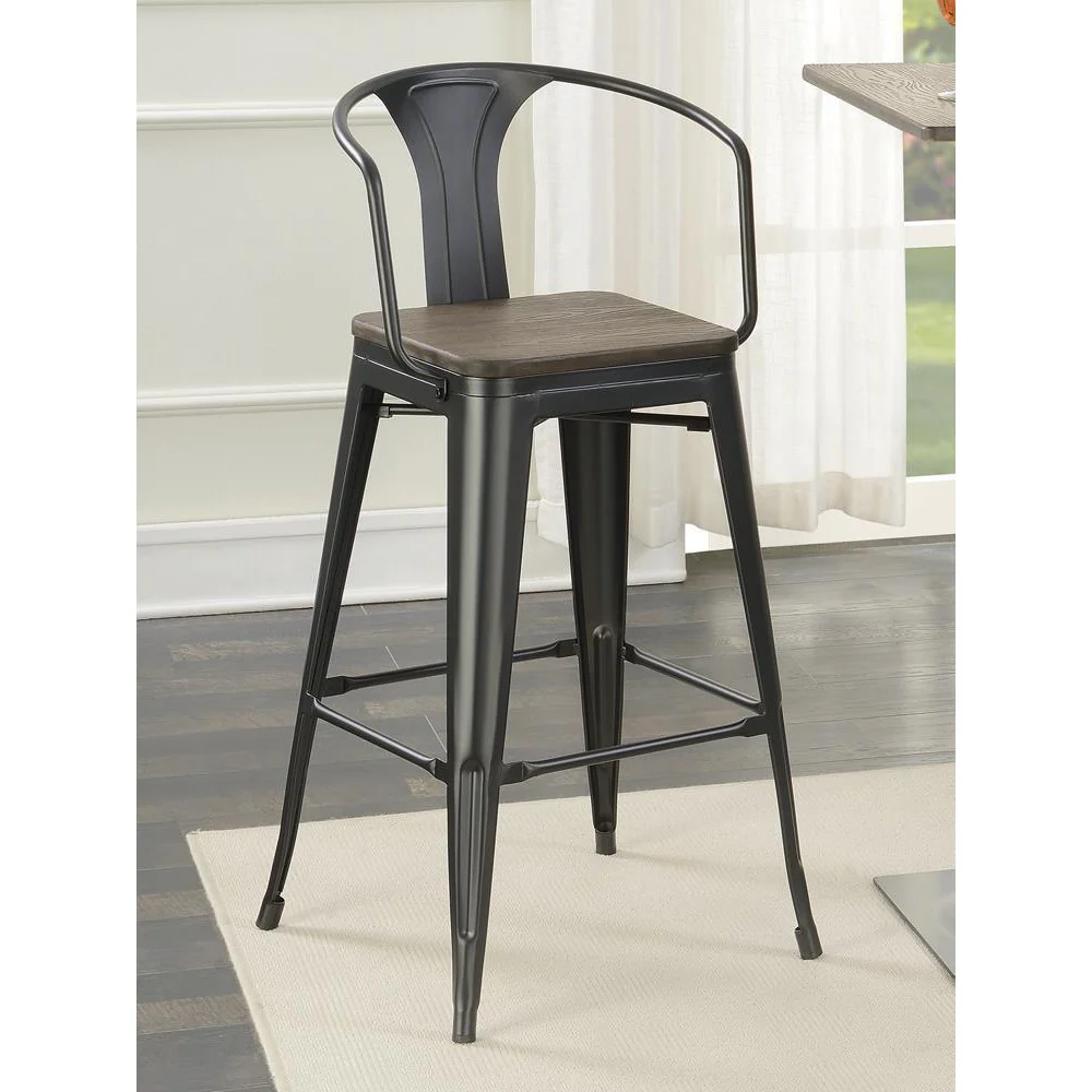 Coaster Elm/Black Bar Stool - Image 12