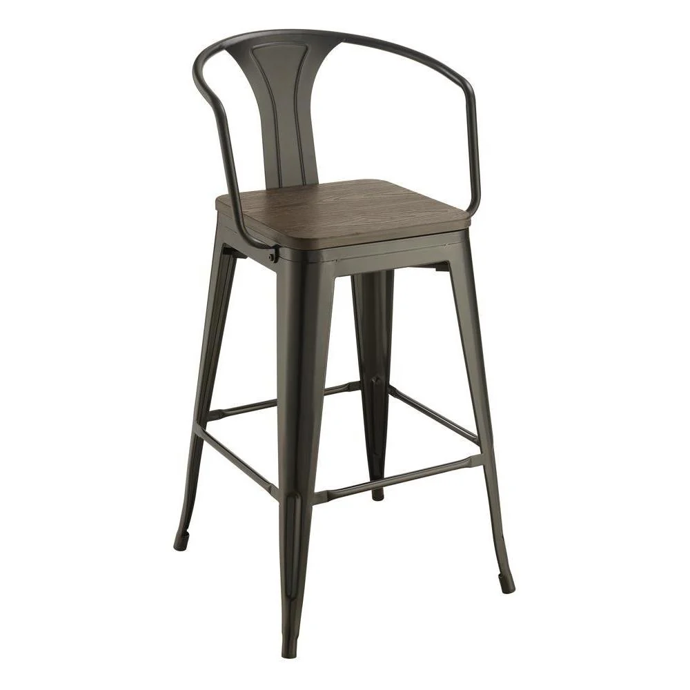 Coaster Elm/Black Bar Stool - Image 19