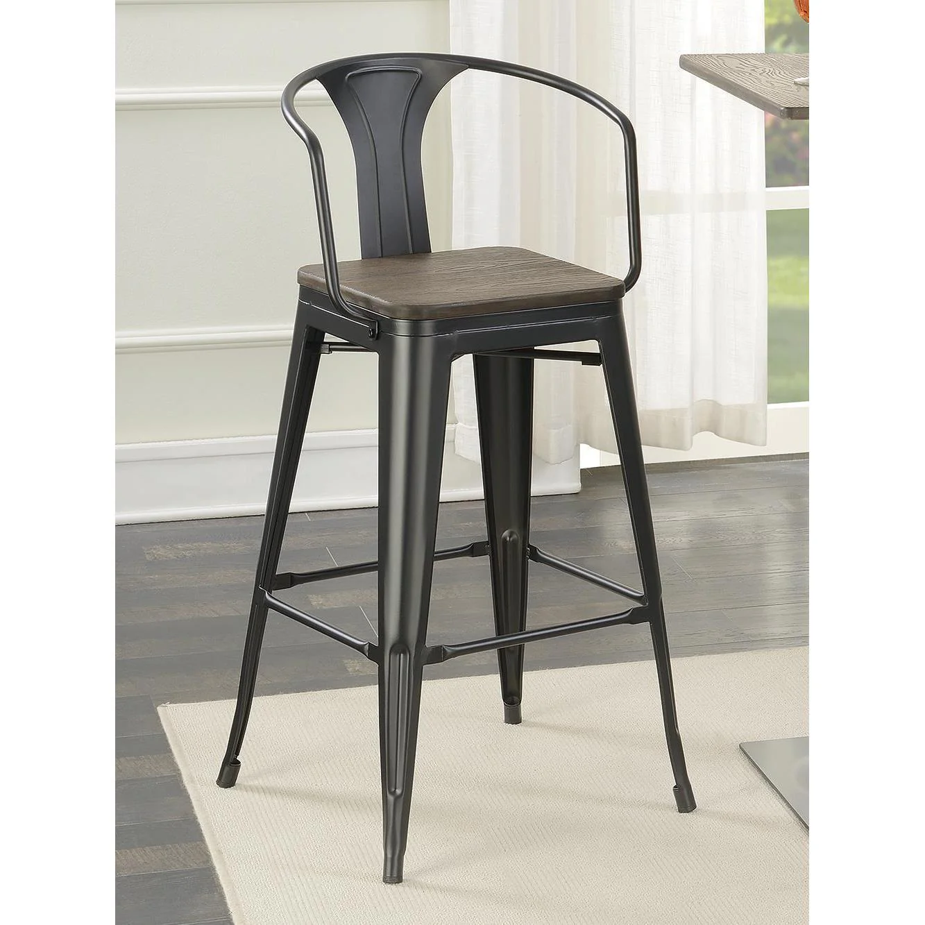 Coaster Elm/Black Bar Stool - Image 23