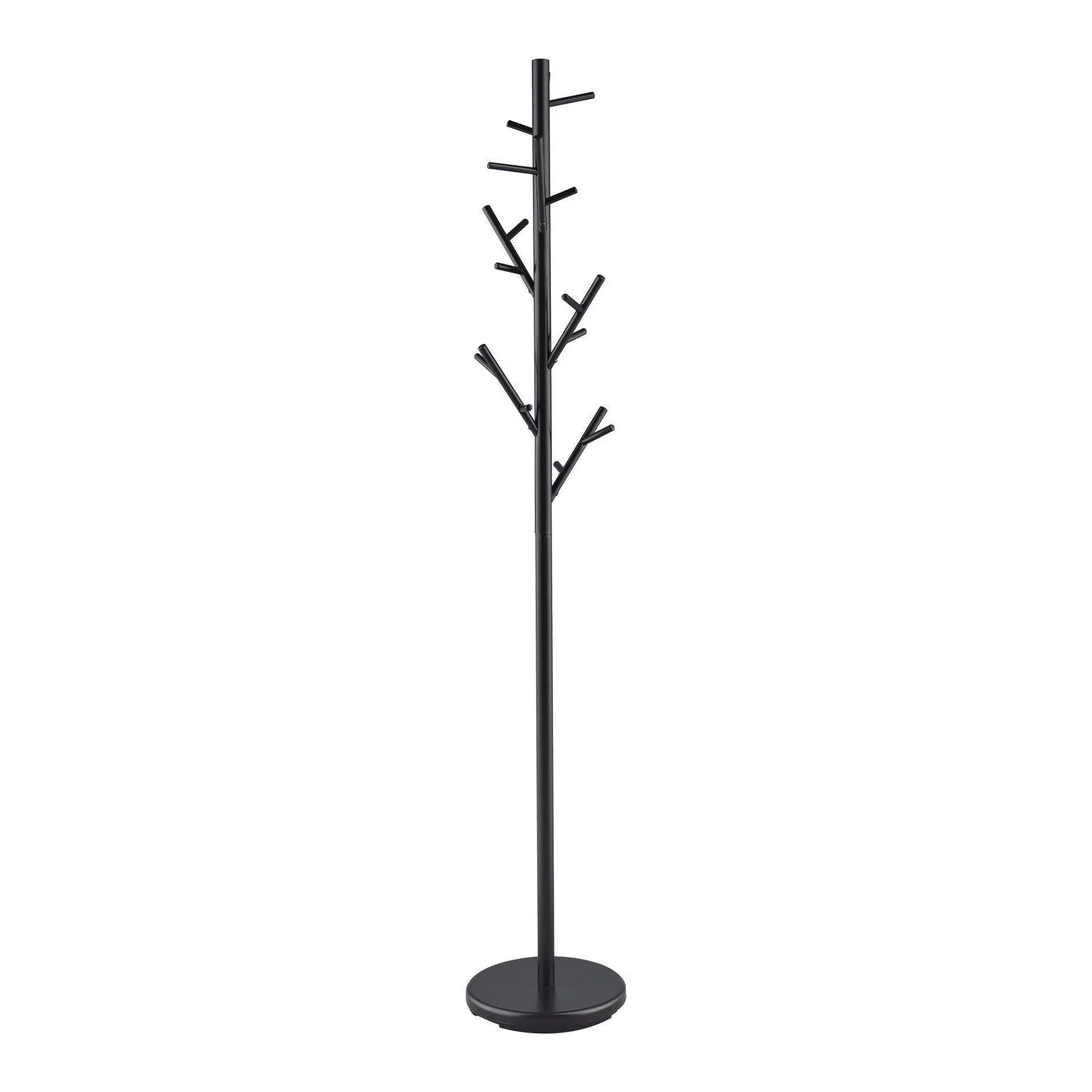 Coat Rack With 18 Hooks - Black - Image 3