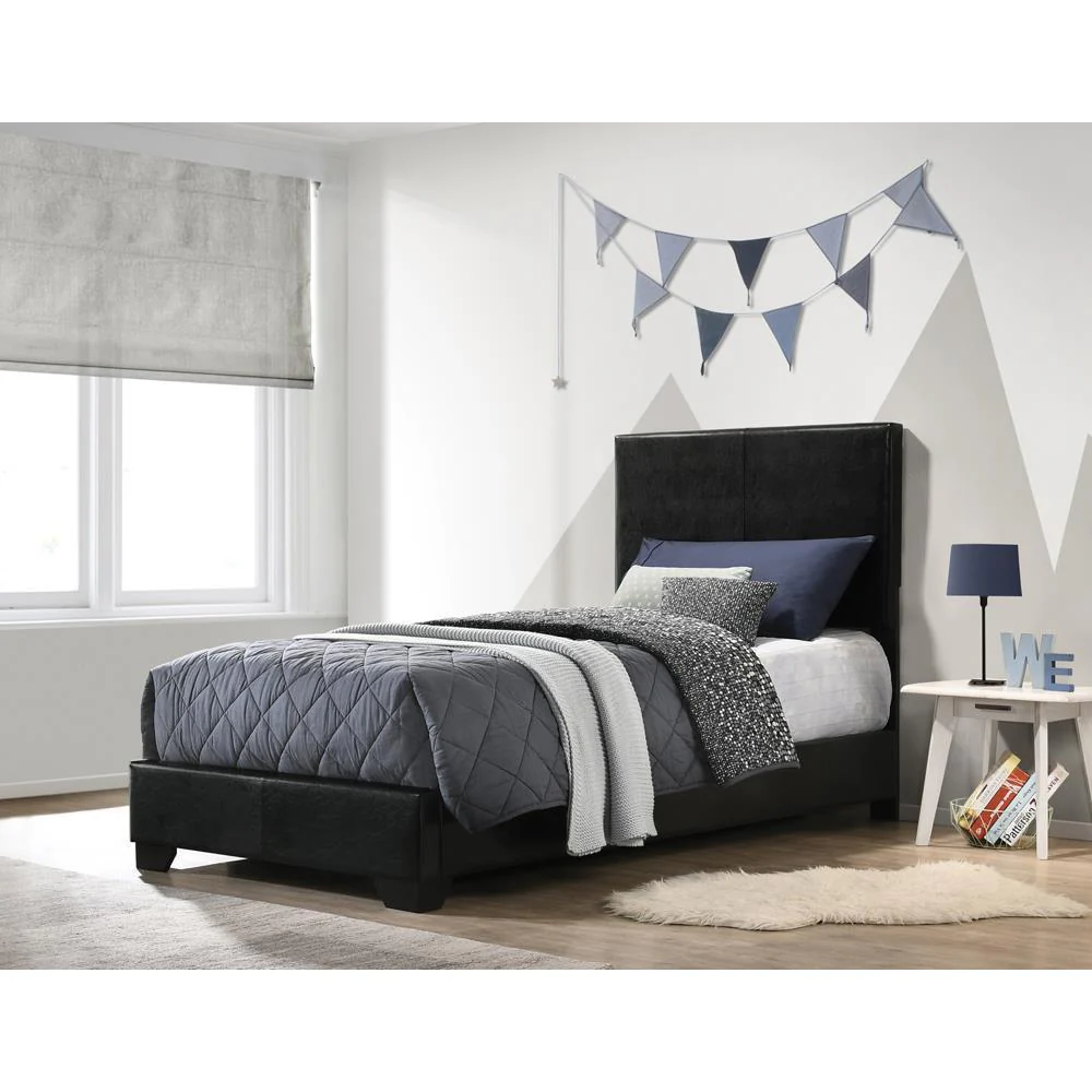 Conner - Twin Bed - Black