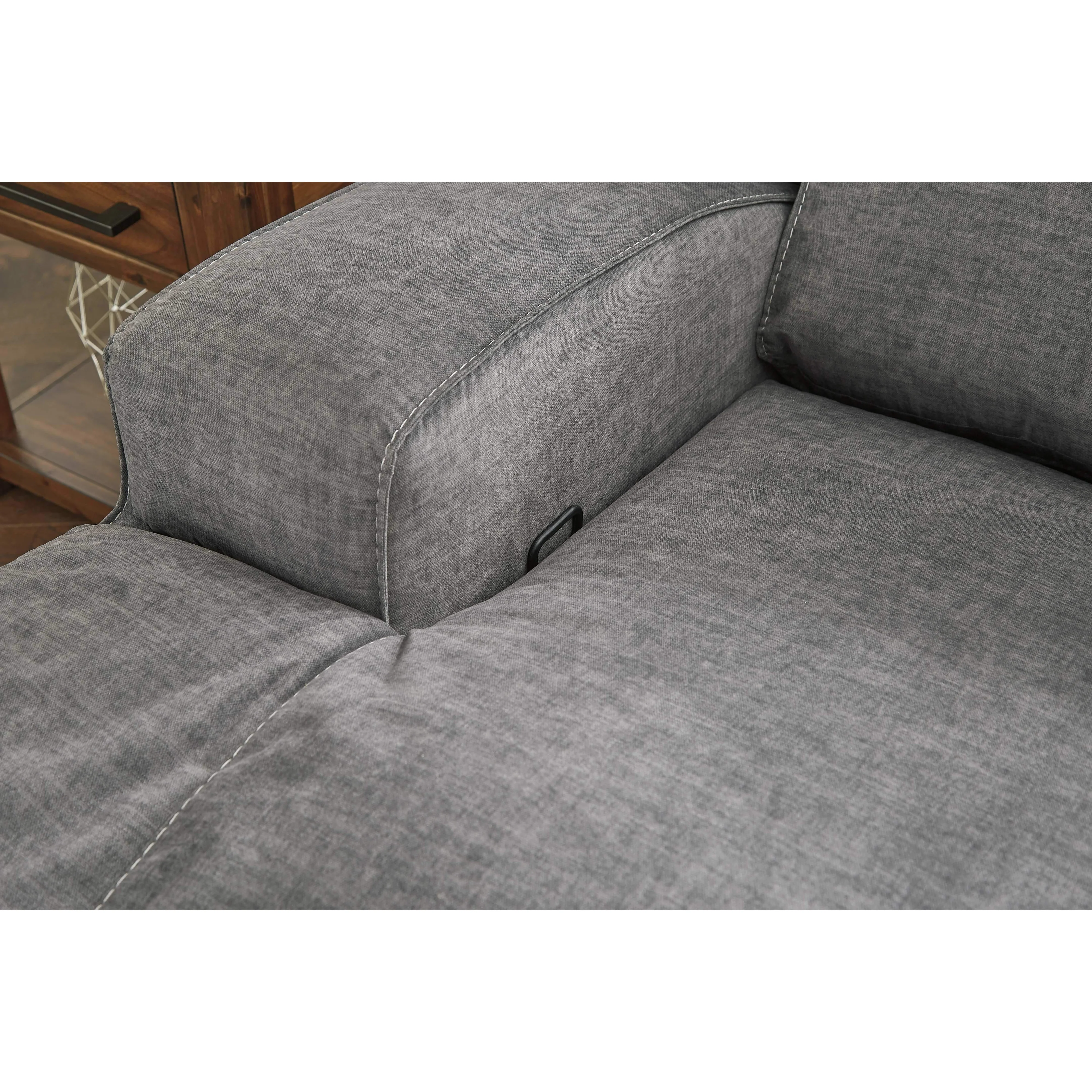 Coombs - Charcoal - Wide Seat Recliner - Image 7