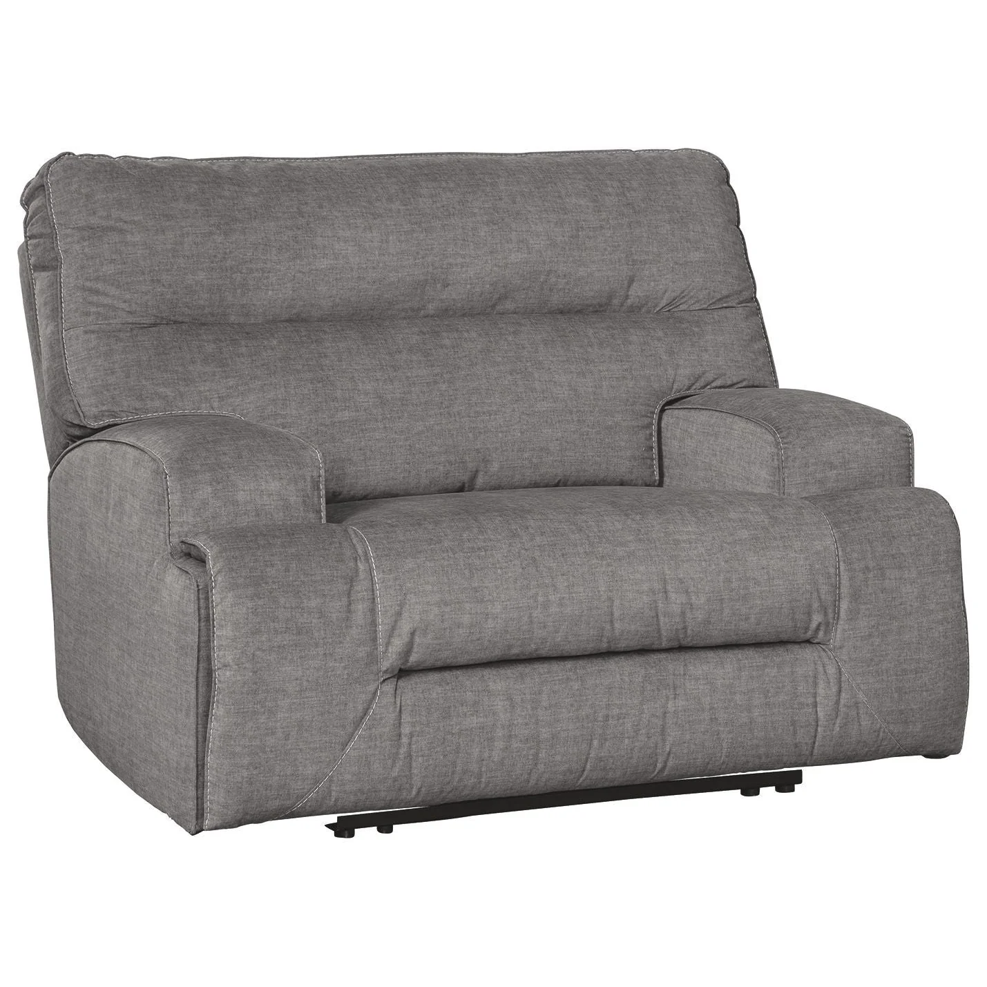 Coombs - Charcoal - Wide Seat Recliner - Image 9